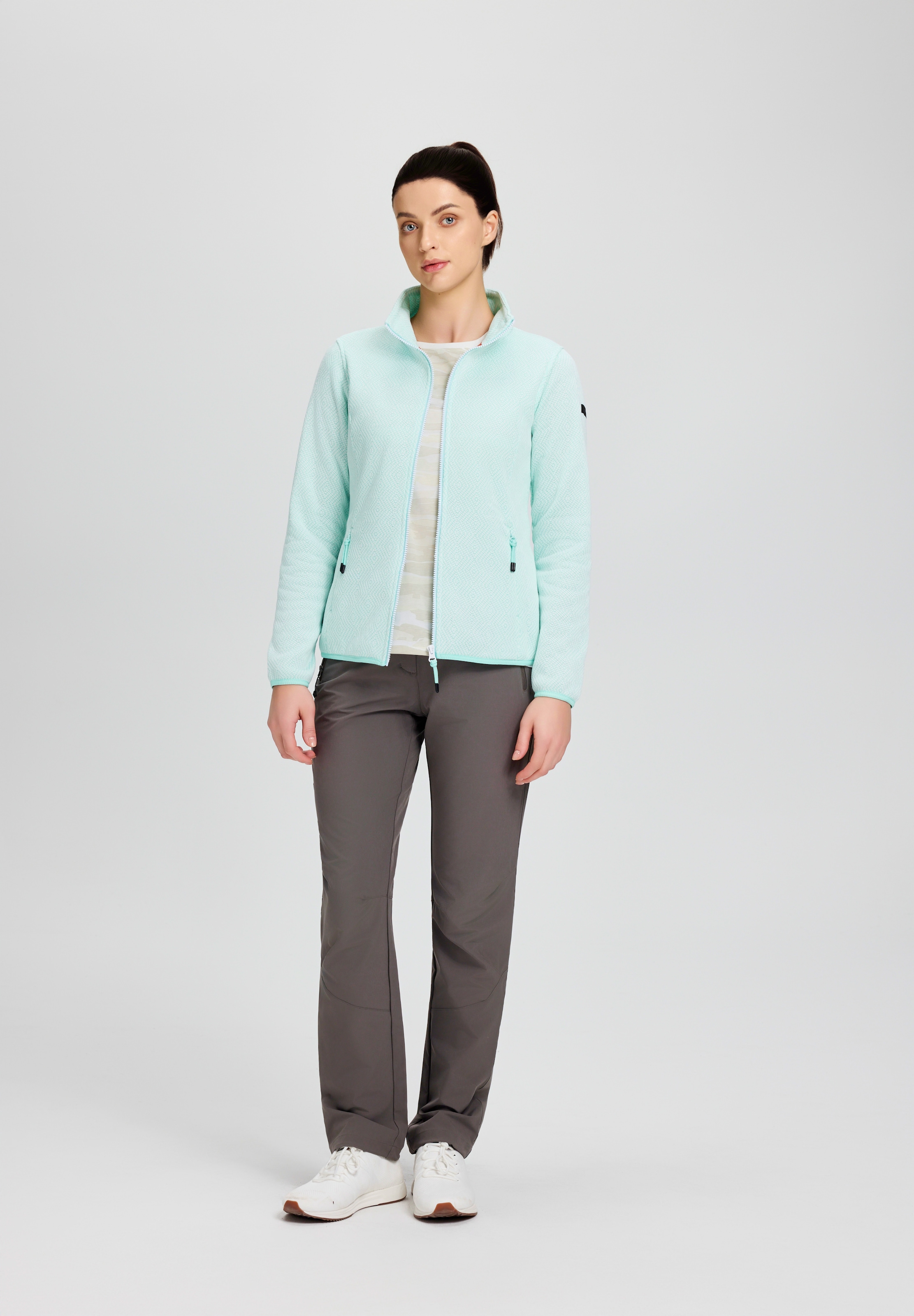 Icepeak Fleecejacke »AIKES« schnell trocknendes Material, aus Polyester