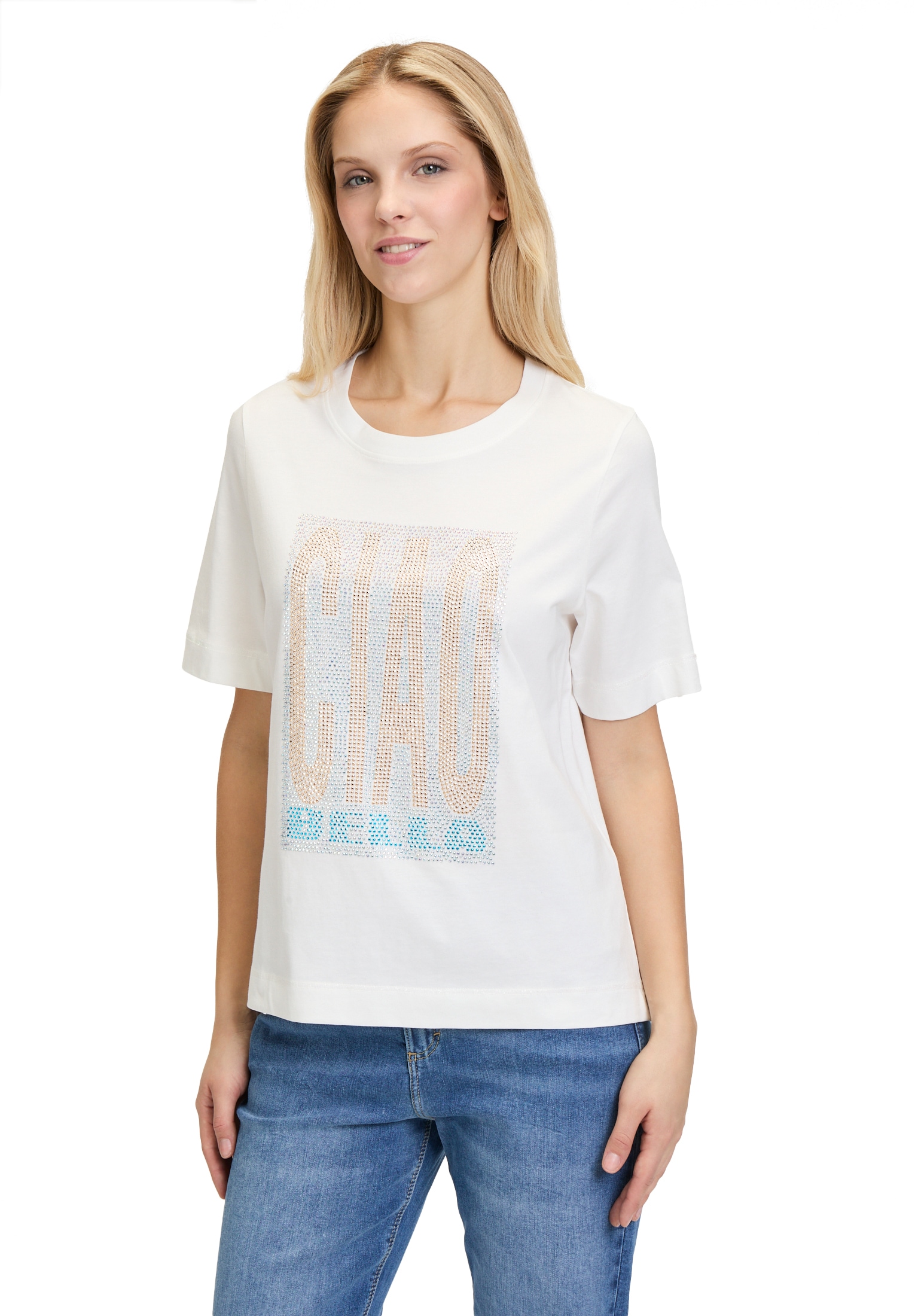 Cartoon T-Shirt »Printshirt mit Rundhalsausschnitt«