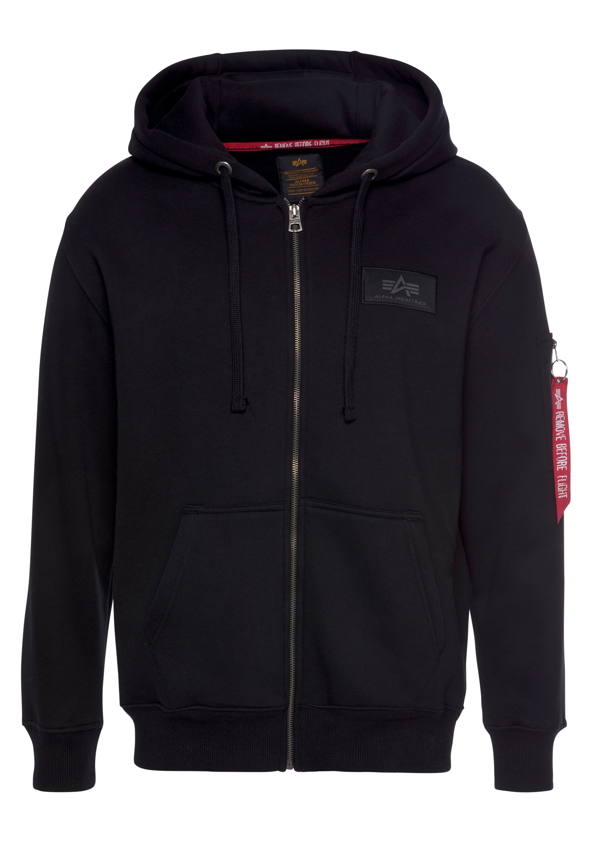 Alpha Industries Kapuzensweatjacke »Back Print Zip Hoody«