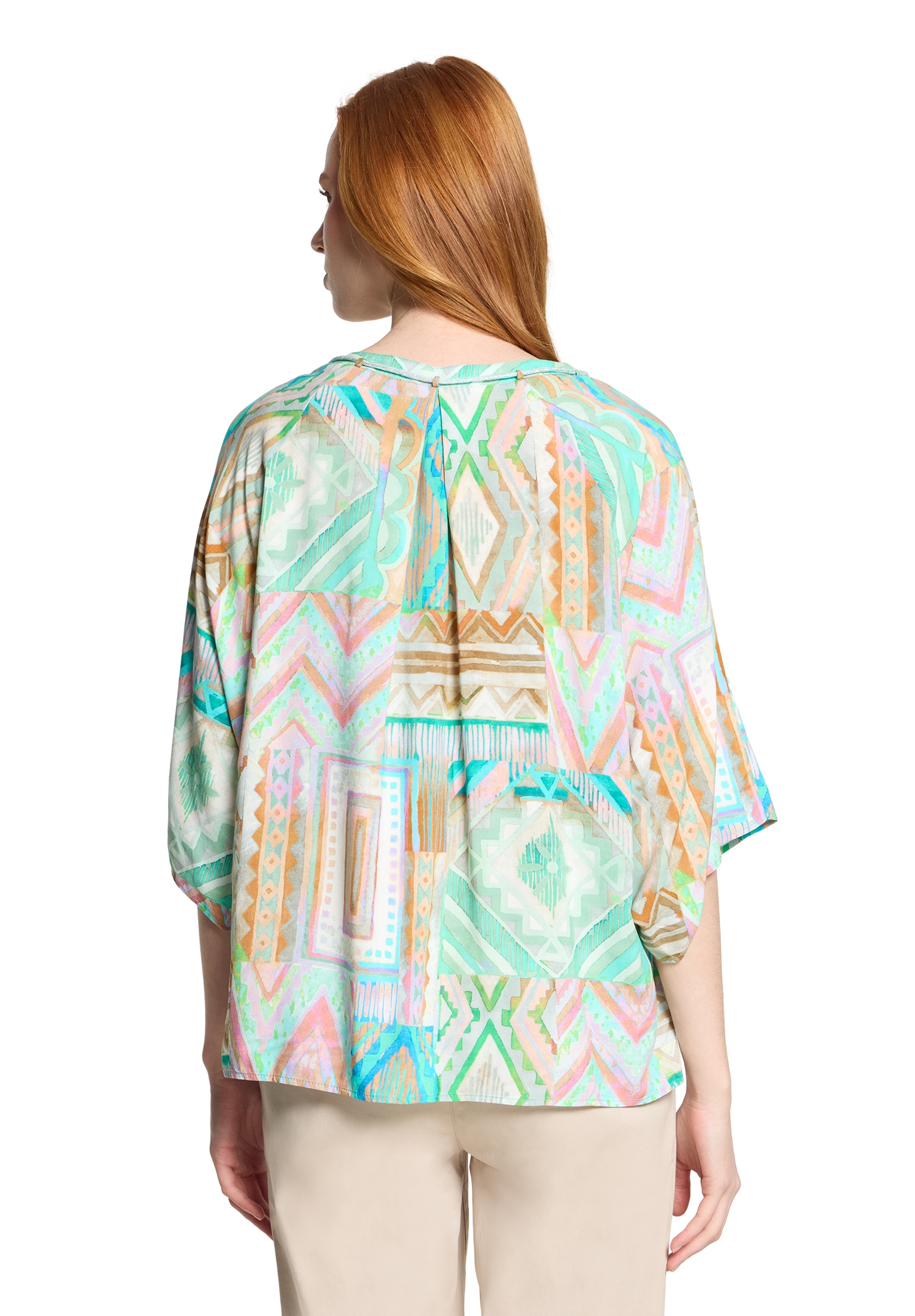 Cartoon Klassische Bluse »Oversize-Bluse mit Muster«