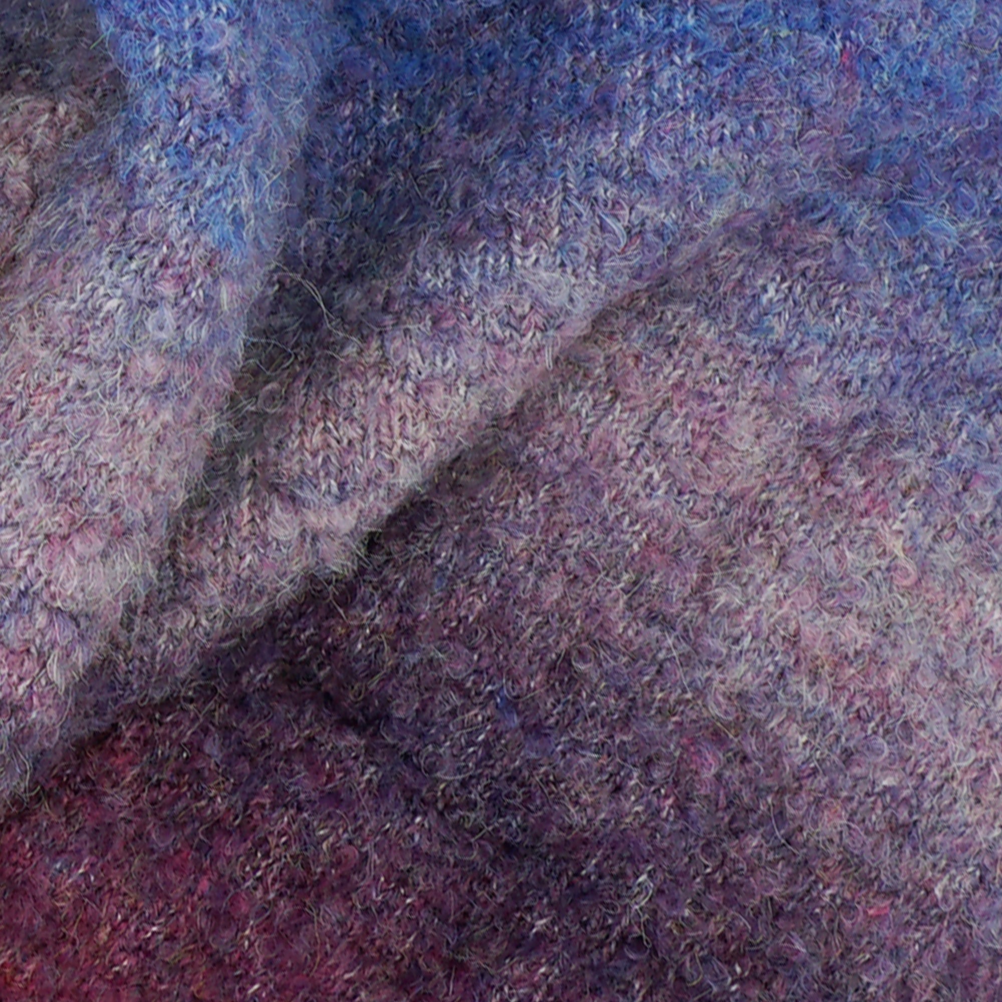 MAXIMO Dreieckstuch weicher Materialmix, Wollanteil, Bouclé-Garn, Farbverlauf