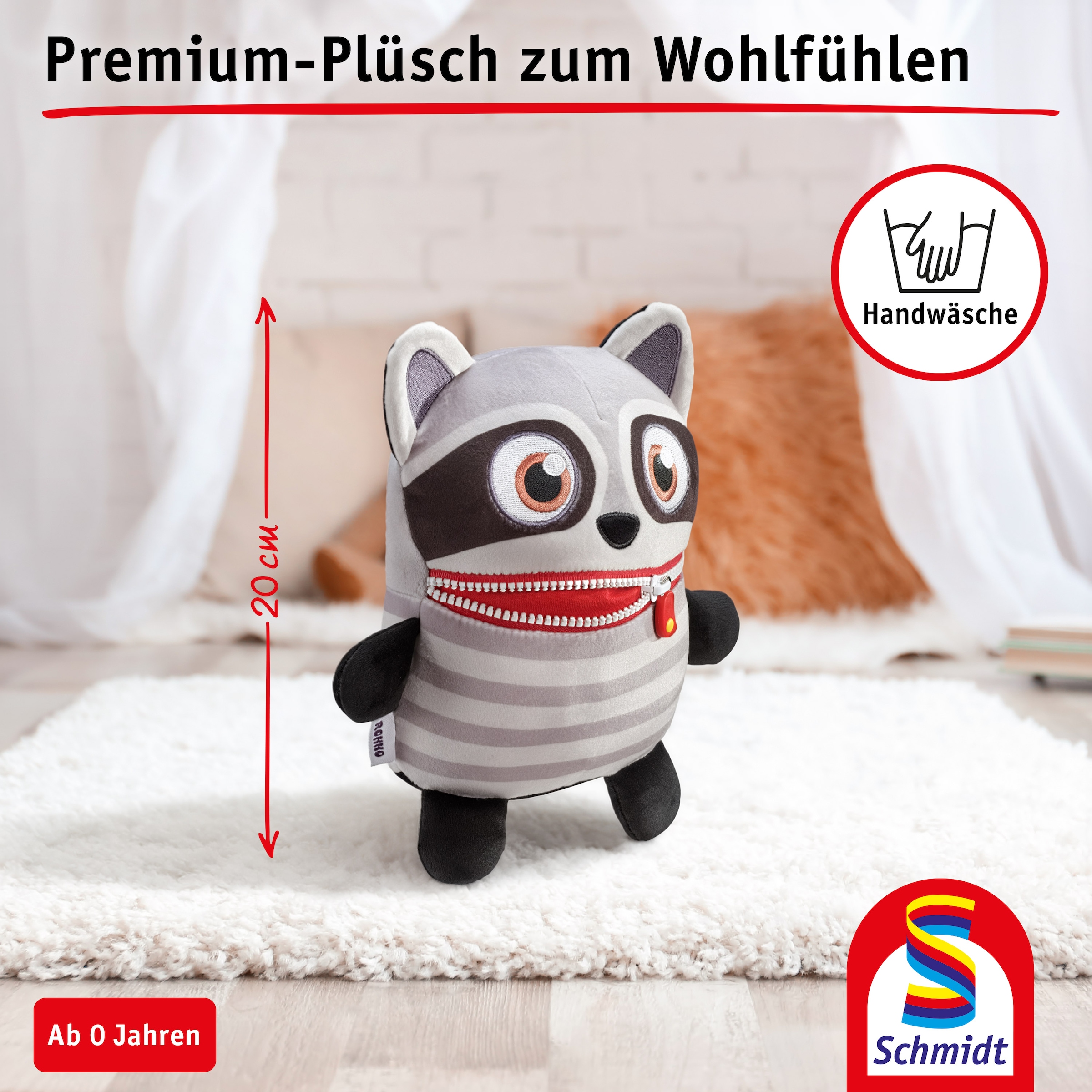 Schmidt Spiele Plüschfigur »Sorgenfresser Rokko 20 cm«