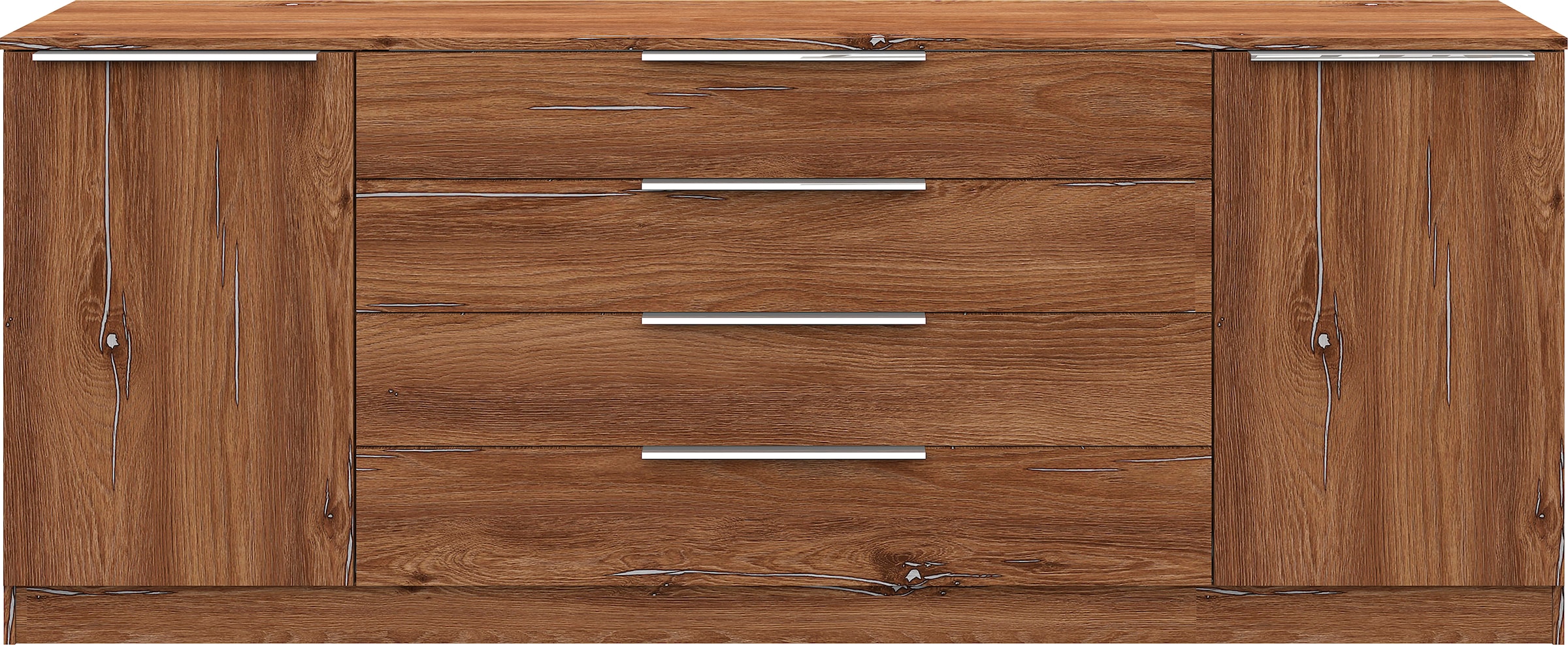 borchardt Möbel Kommode »Oliva«, Breite 200 cm, mit 4 Schubkästen