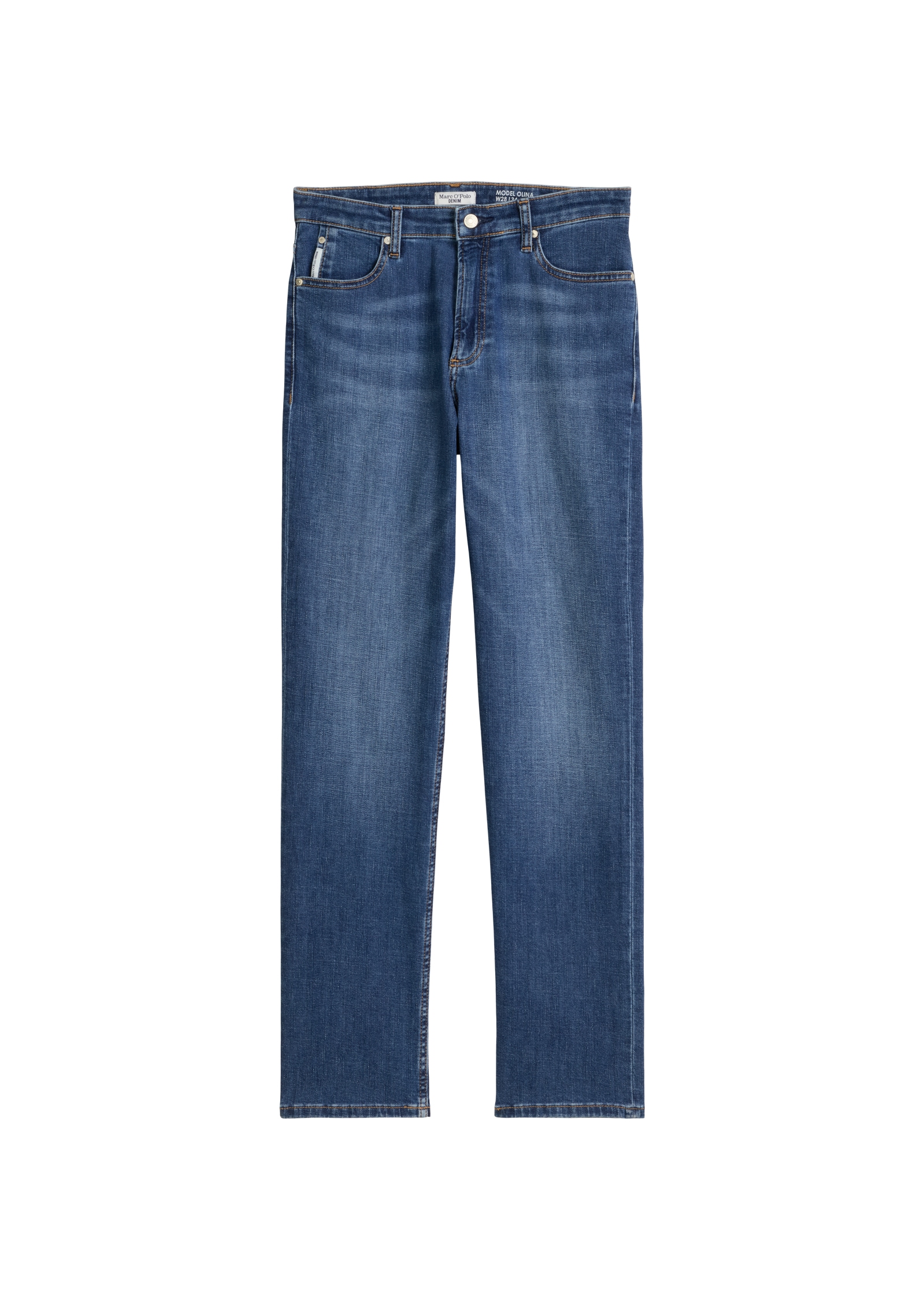 Marc O'Polo DENIM Gerade Jeans Model Olina straight aus hochwertigem Baumwoll-Stretch