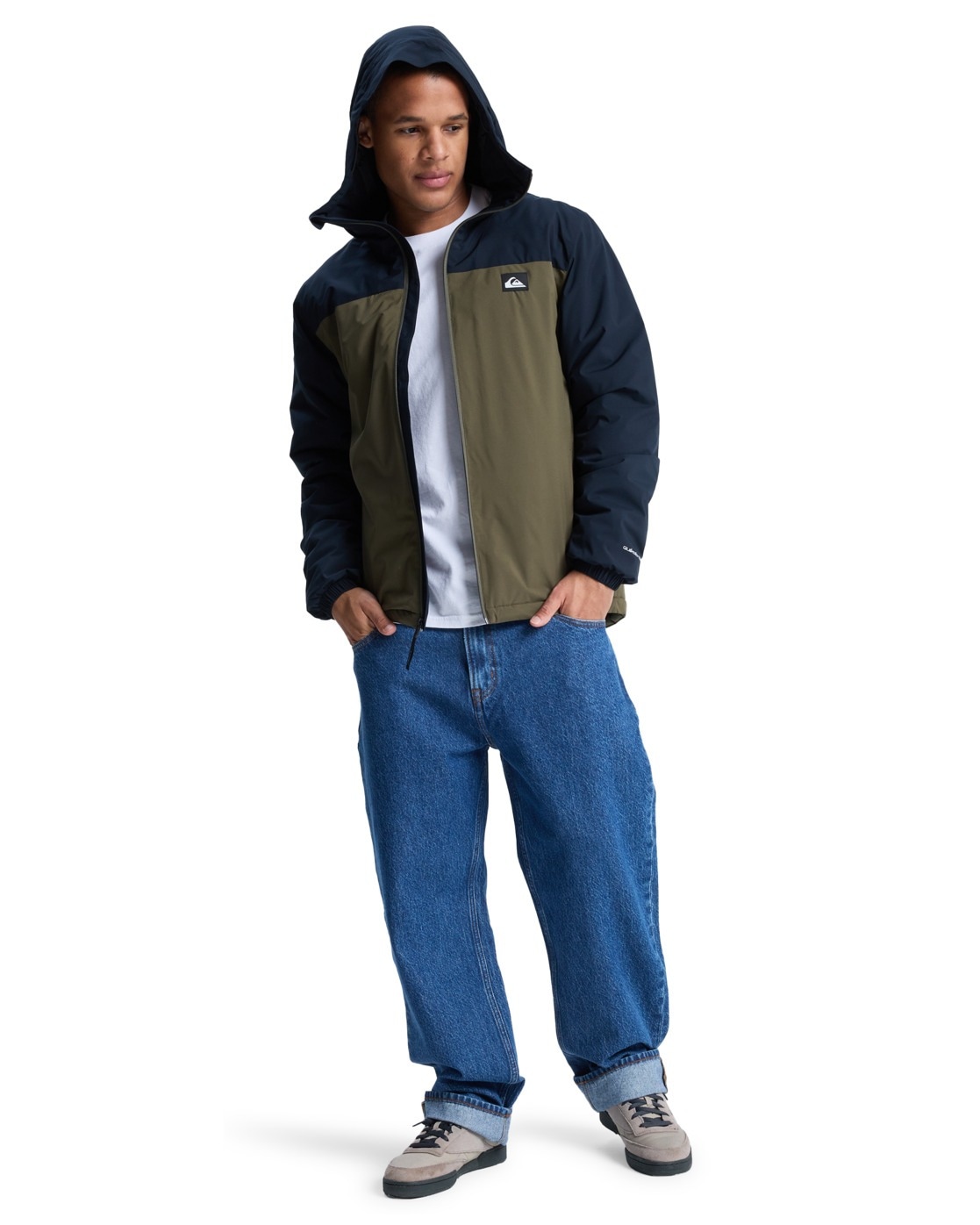 Quiksilver Regenjacke »Overcast 3K Insulated«, mit Kapuze