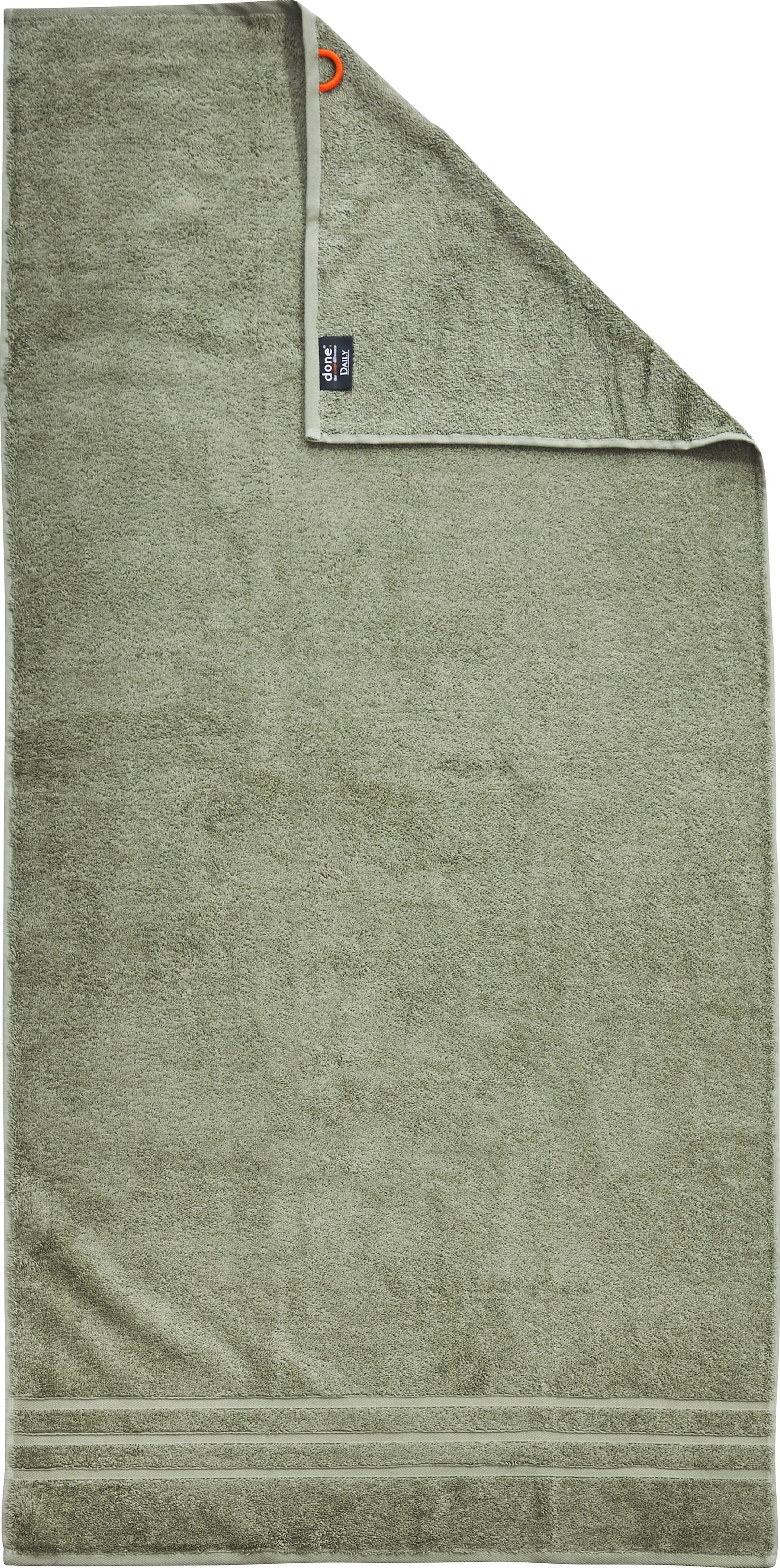 done.® Duschtuch »Daily Uni« Uni Farben, saugfähiges Walkfrottier