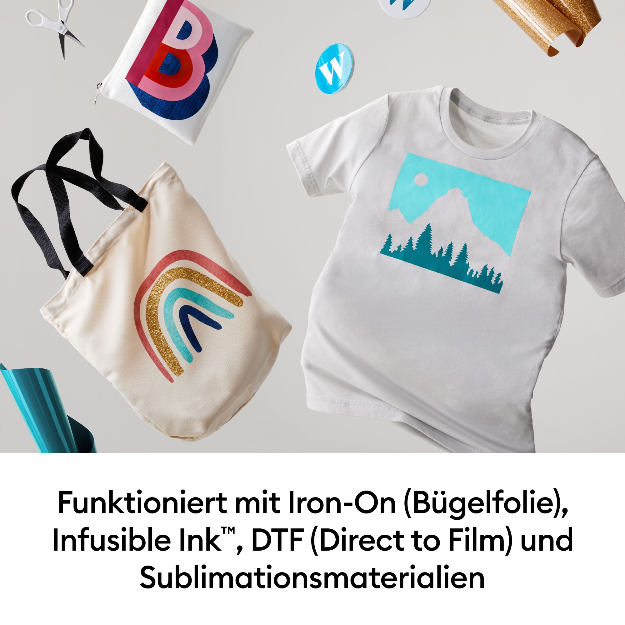 Cricut Transferpresse »EasyPress SE Large 25x30cm, inkl. Matte« 30 cmx25 cm