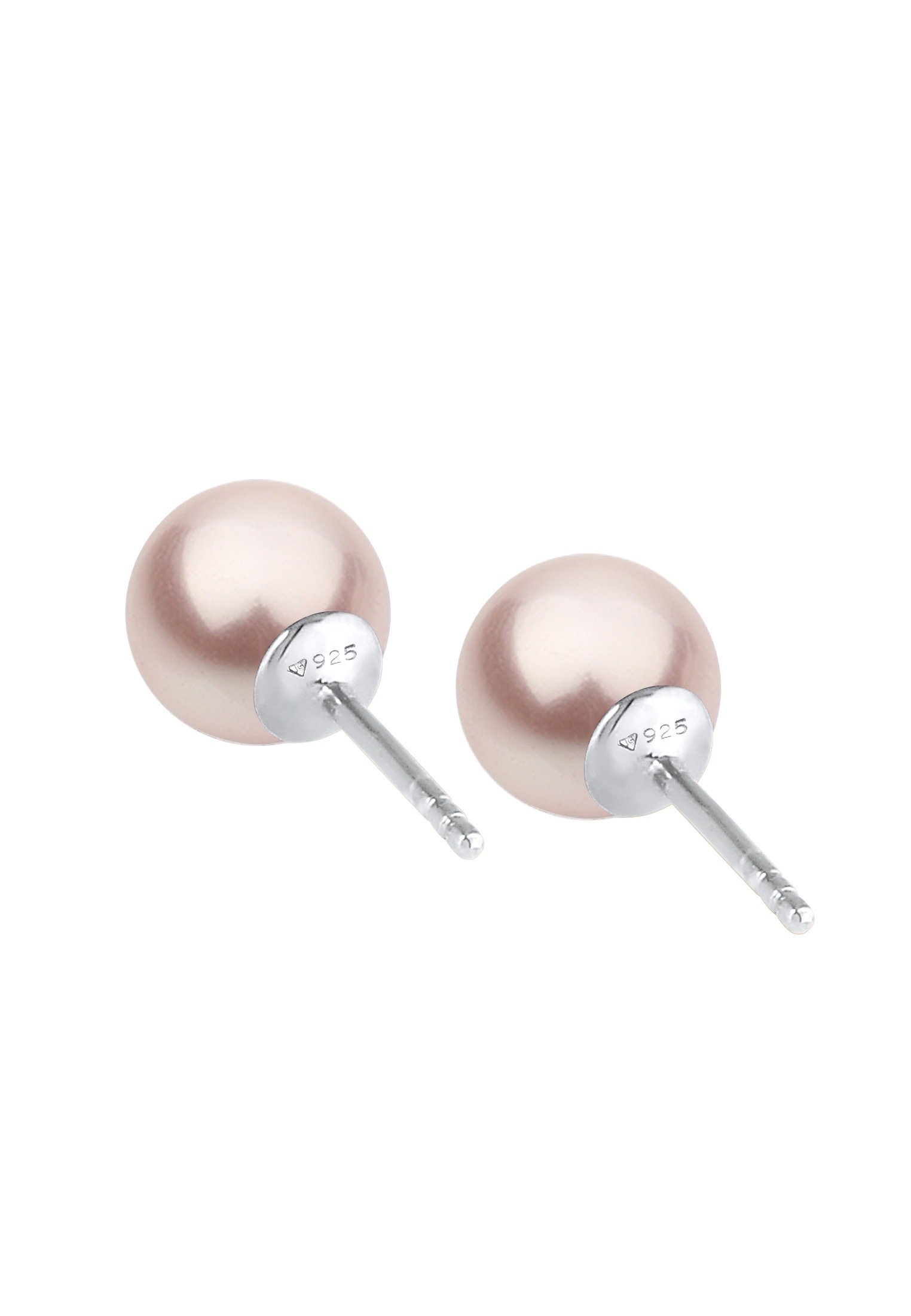 Nenalina Paar Ohrstecker »Ohrringe Basic Synthetische Perle 925 Silber«