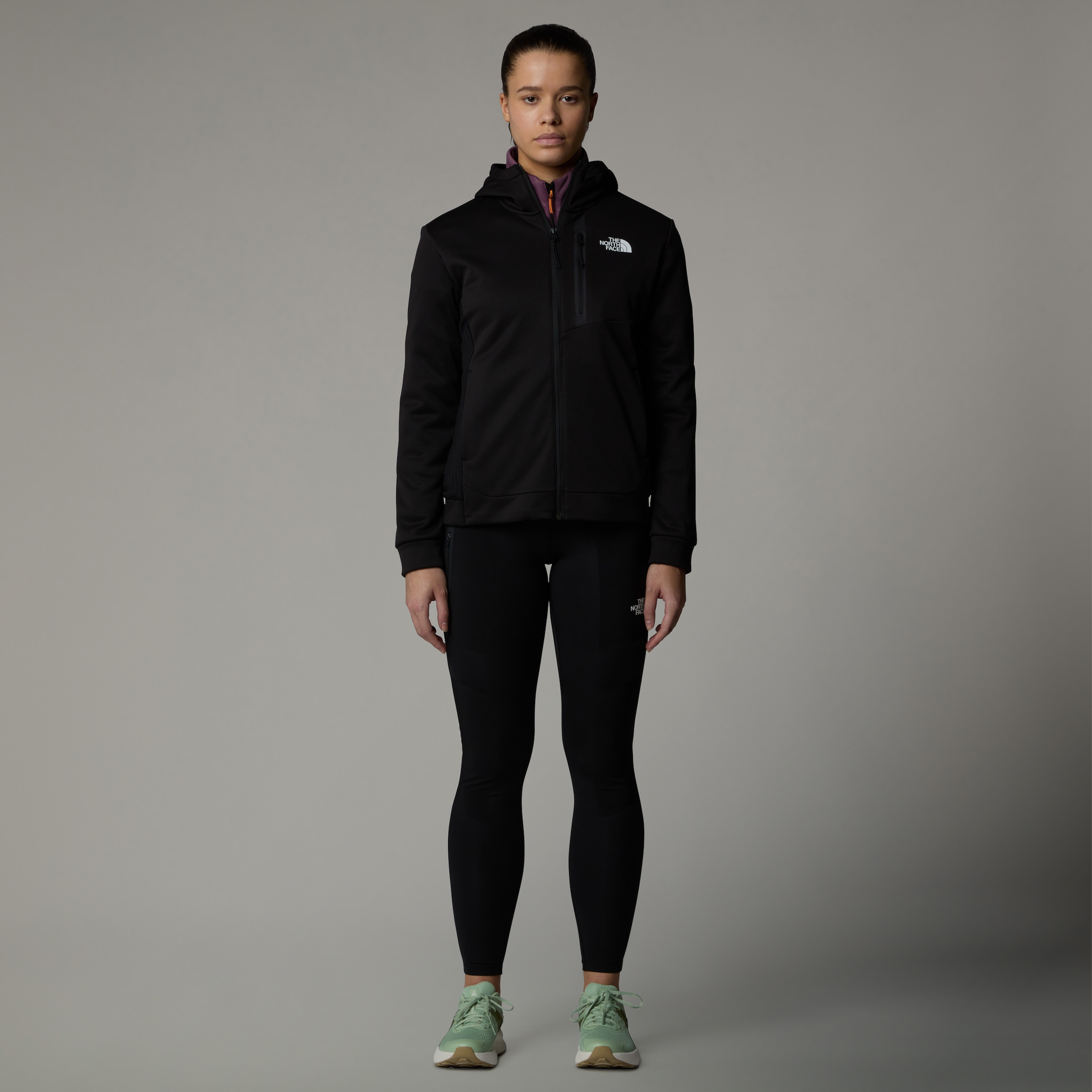 The North Face Fleecejacke »W MA FZ FLEECE«, (1 St.), mit Kapuze