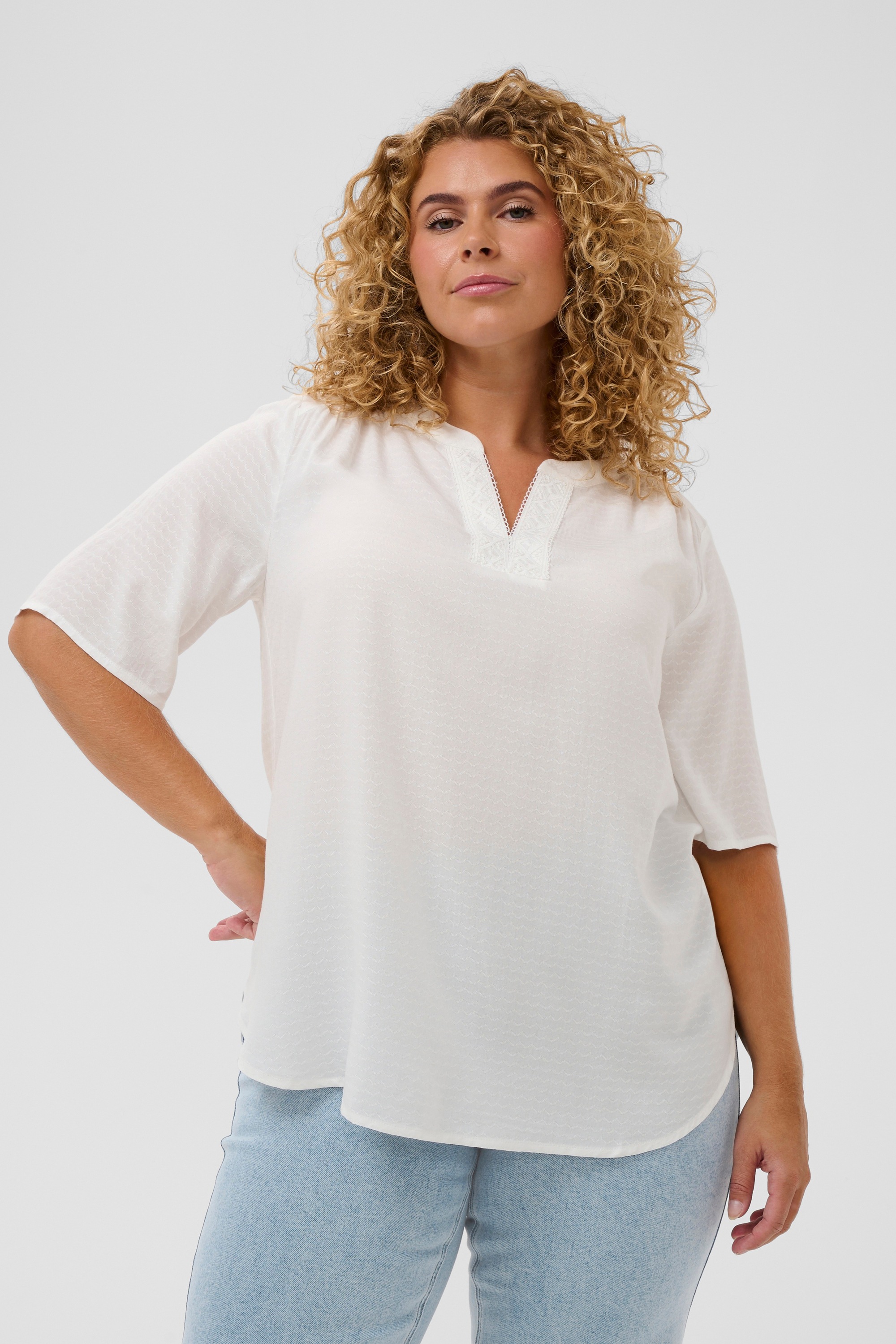 KAFFE Curve Regular-fit-Jeans »Damen Jeans KCmalia«