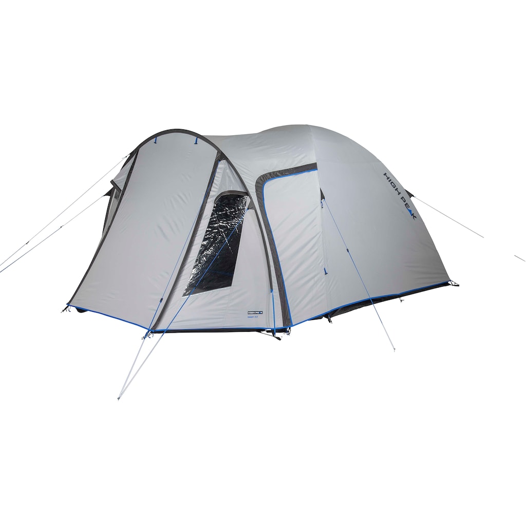 High Peak Kuppelzelt »Zelt Tessin 4.0«, 4 Personen, (mit Transporttasche)