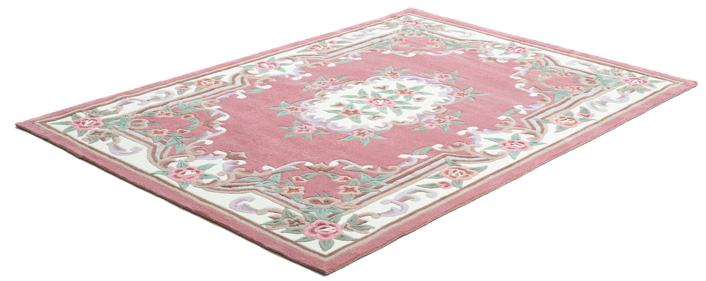 THEKO Teppich »Ming«, rechteckig, 14 mm Höhe, hochwertiges Acrylgarn, ideal im Wohnzimmer & Schlafzimmer