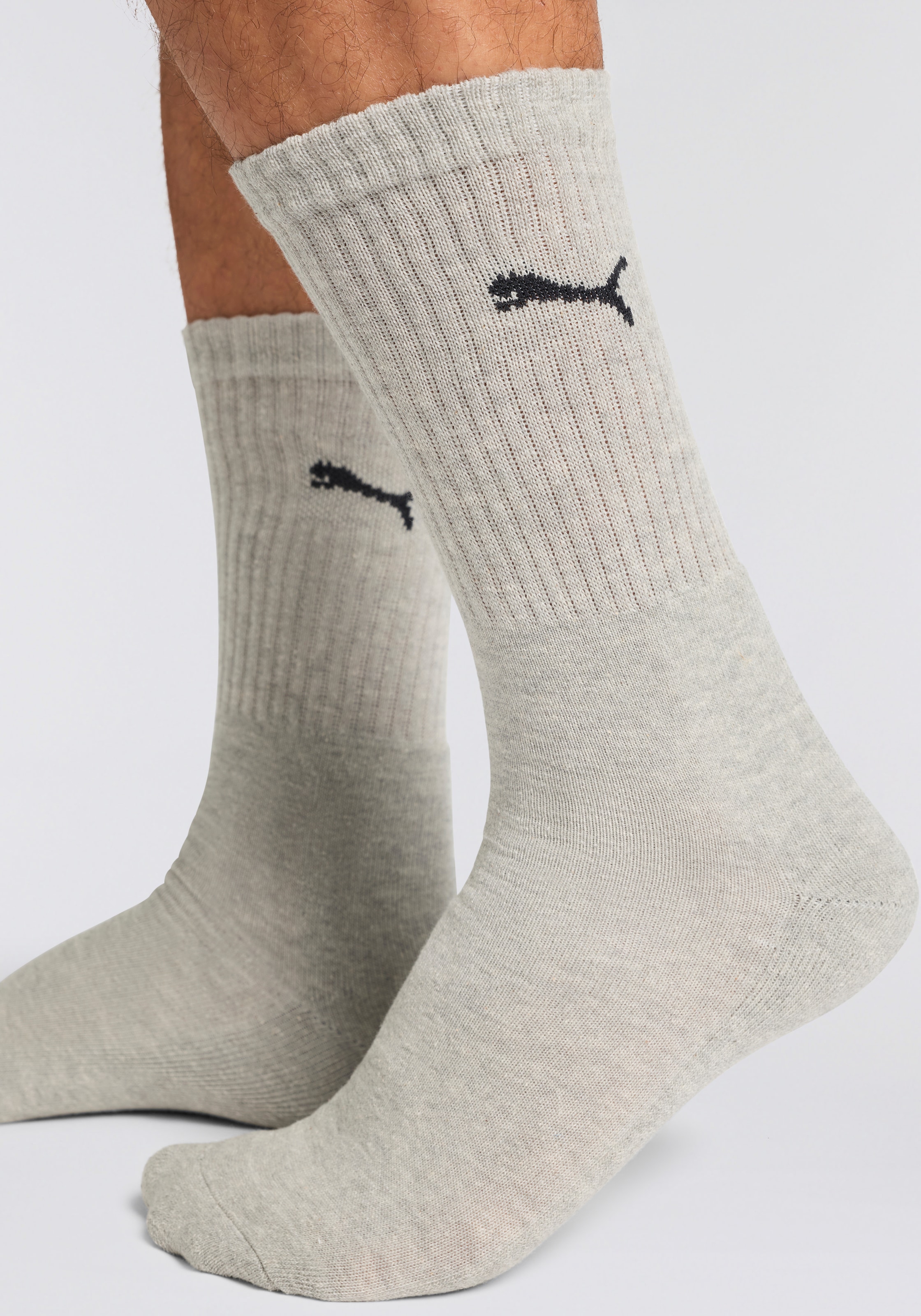 PUMA »PUMA CREW SOCK 9P ECOM« 9 Paar, 9 Stk. tlg. Tennissocken, atmungsaktiv, feuchtigkeitsregulierend
