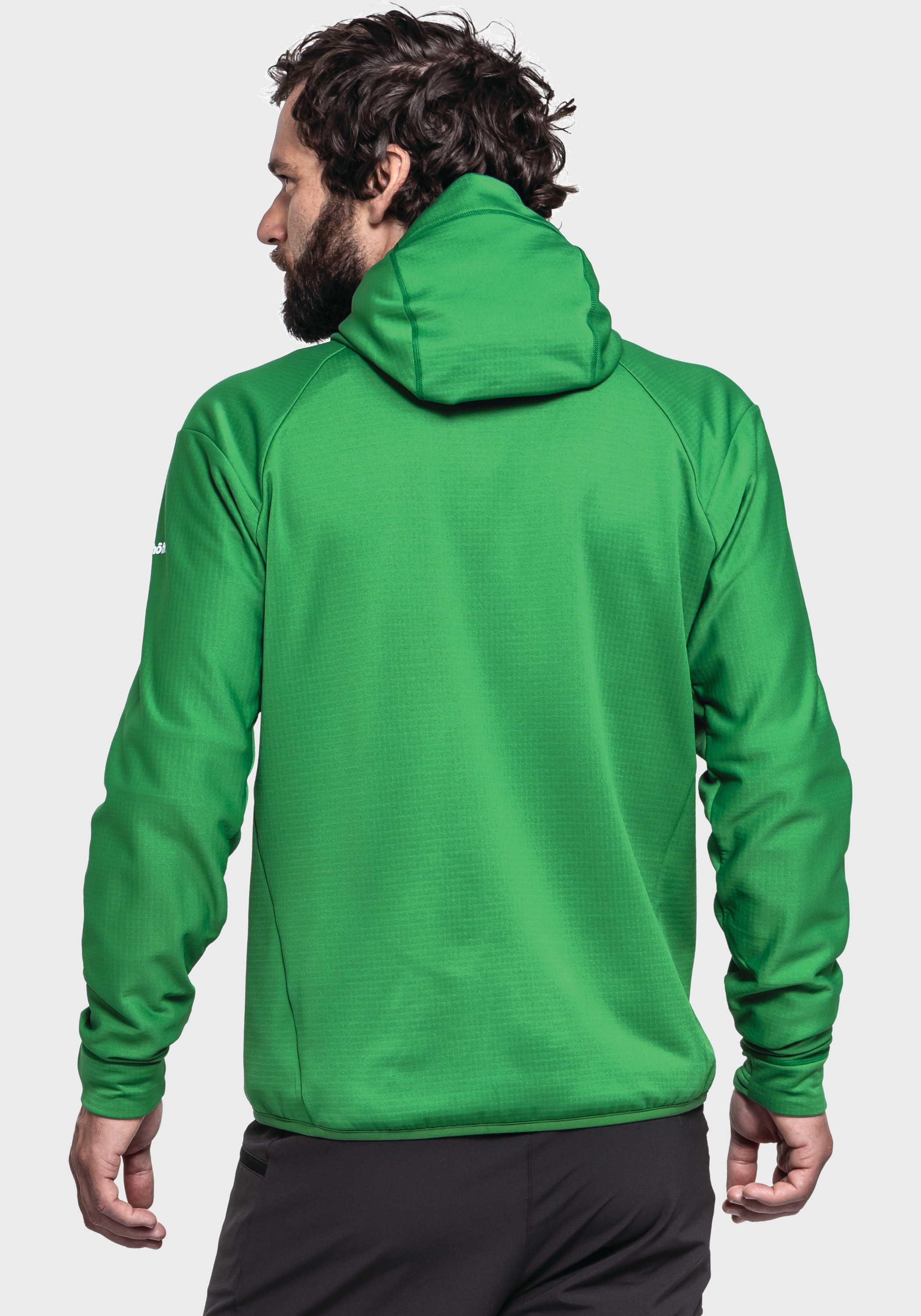 Schöffel Fleecejacke »Mountain Fleece Hoody Style Blaueis MNS«, mit Kapuze