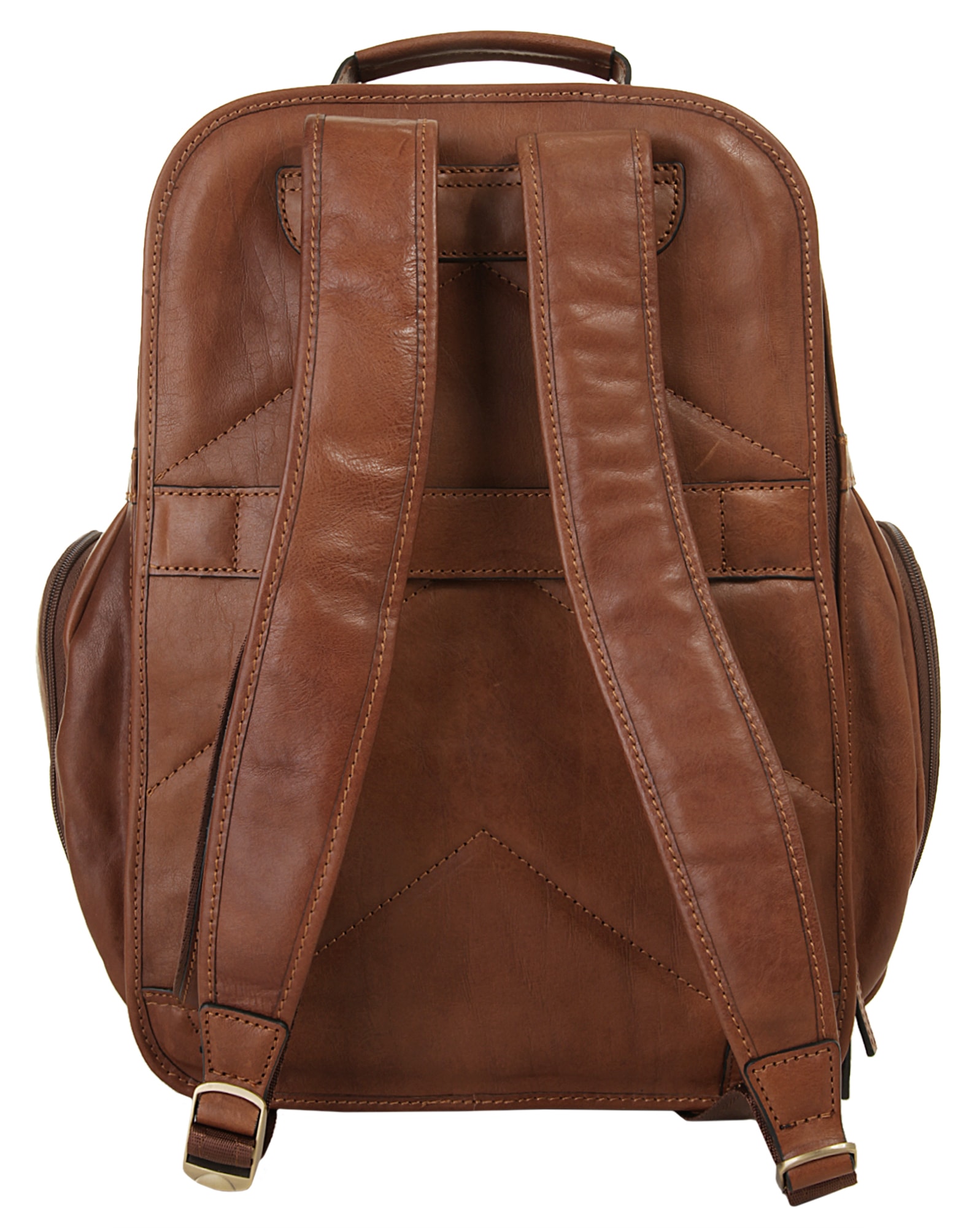 Piké Laptoprucksack, echt Leder
