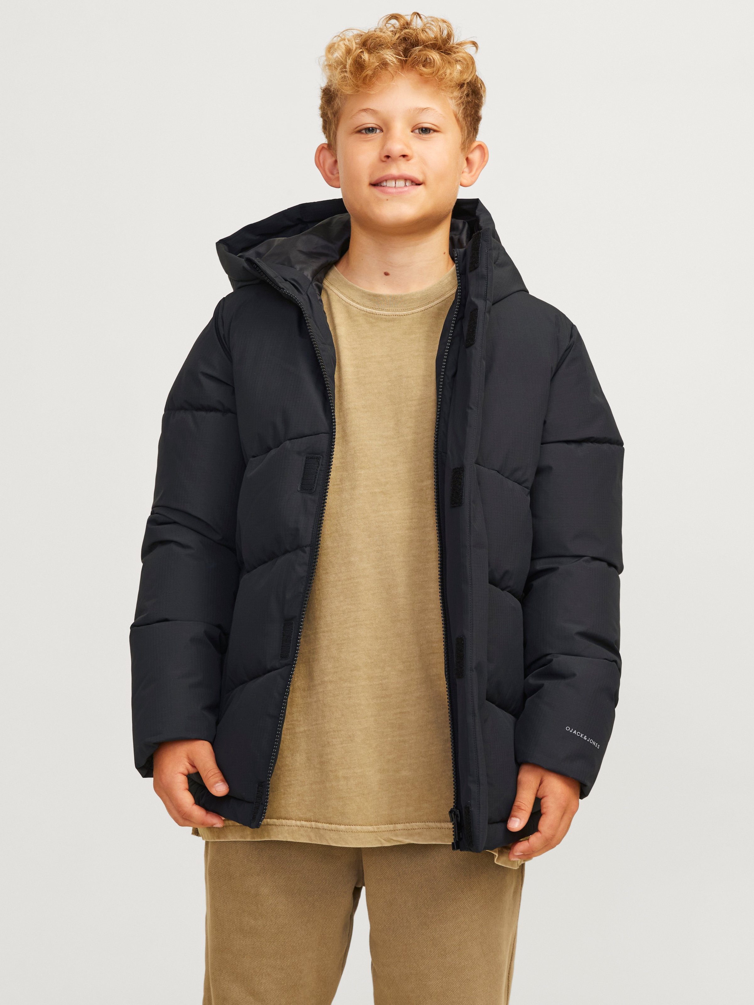 Jack & Jones Junior Steppjacke »JJWORLD PUFFER JACKET JNR«, mit Kapuze