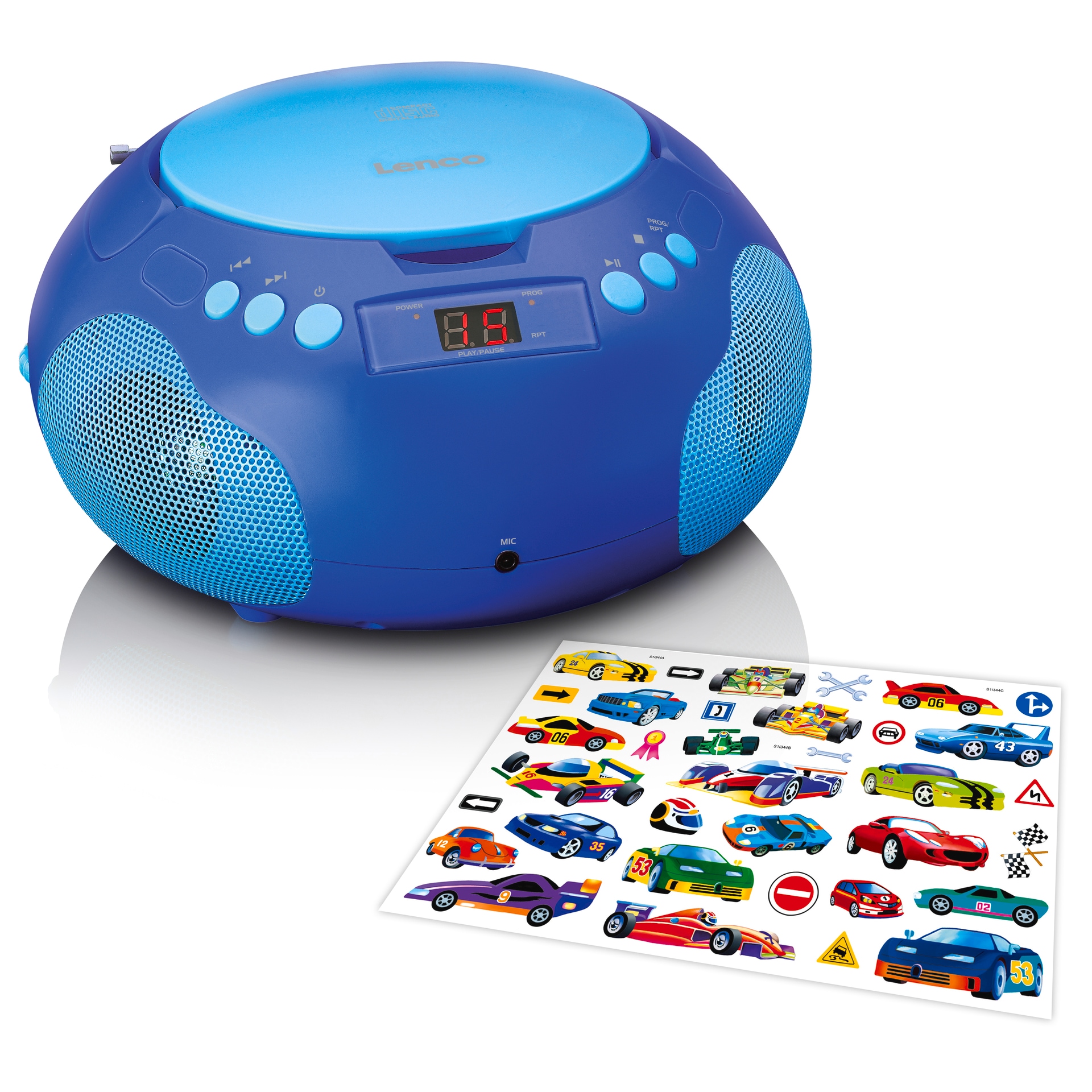 Kinder CD-Player 3 Radio Mikrofon« UNIVERSAL CD-Radiorecorder - Jahre Lenco ➥ »SCD-620BU Garantie | XXL