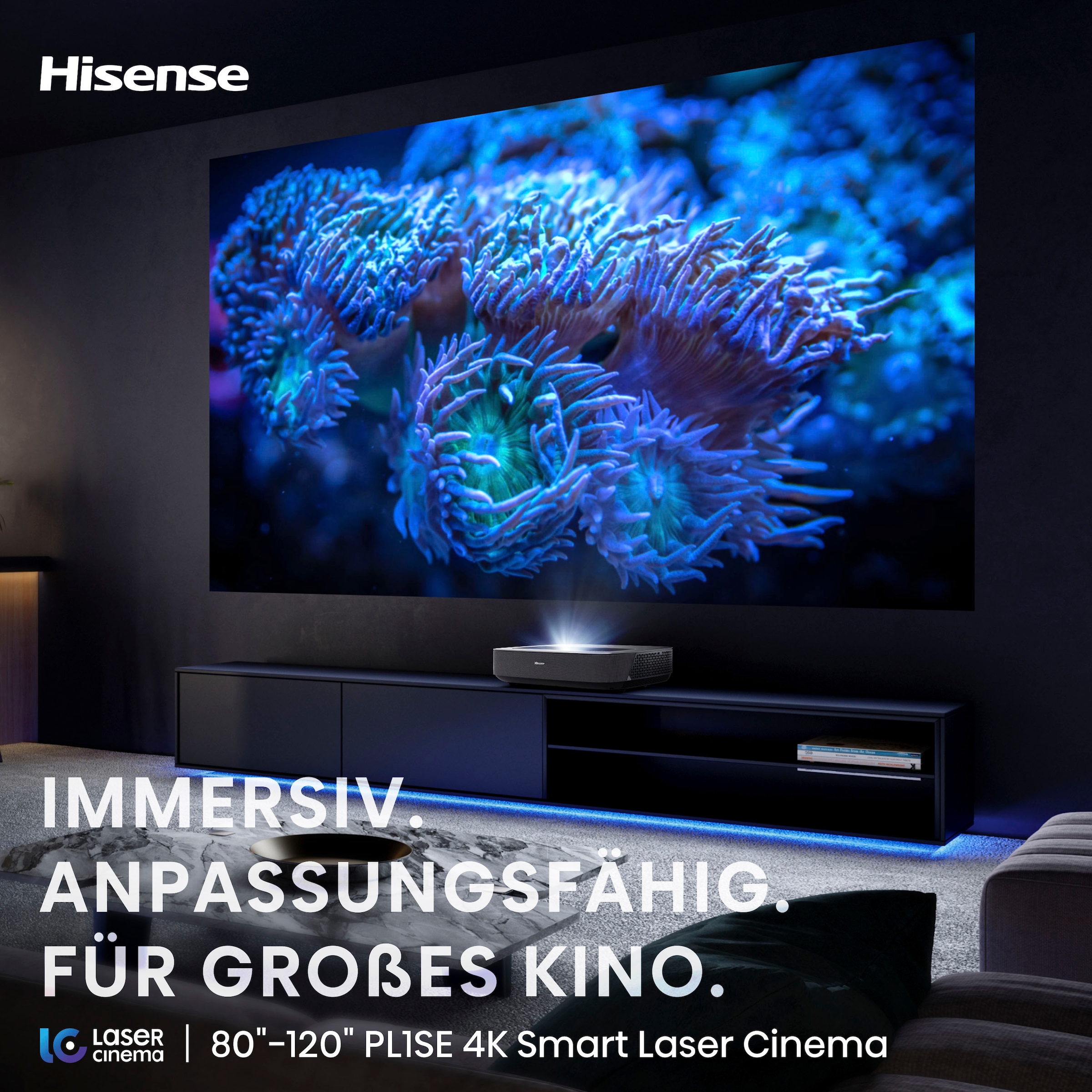 Hisense Laser-TV »PL1SE«