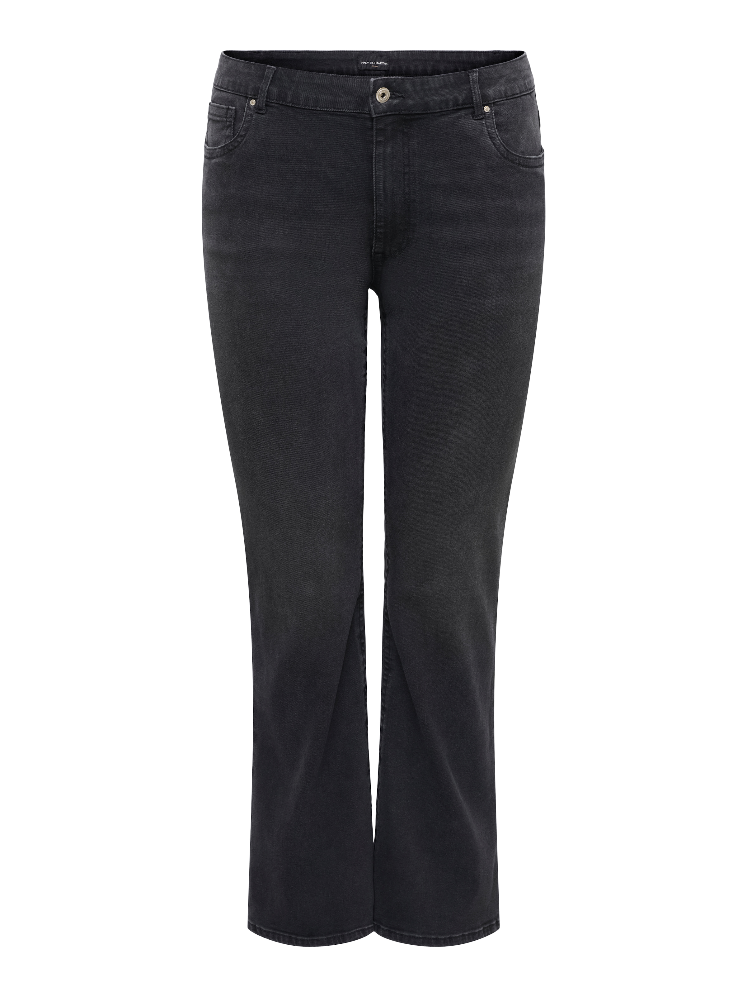 ONLY CARMAKOMA Bootcut-Jeans »CARPHOEBE REG BACK POC FLA PIM342 NOOS« Baumwollmischung, Regular Waist