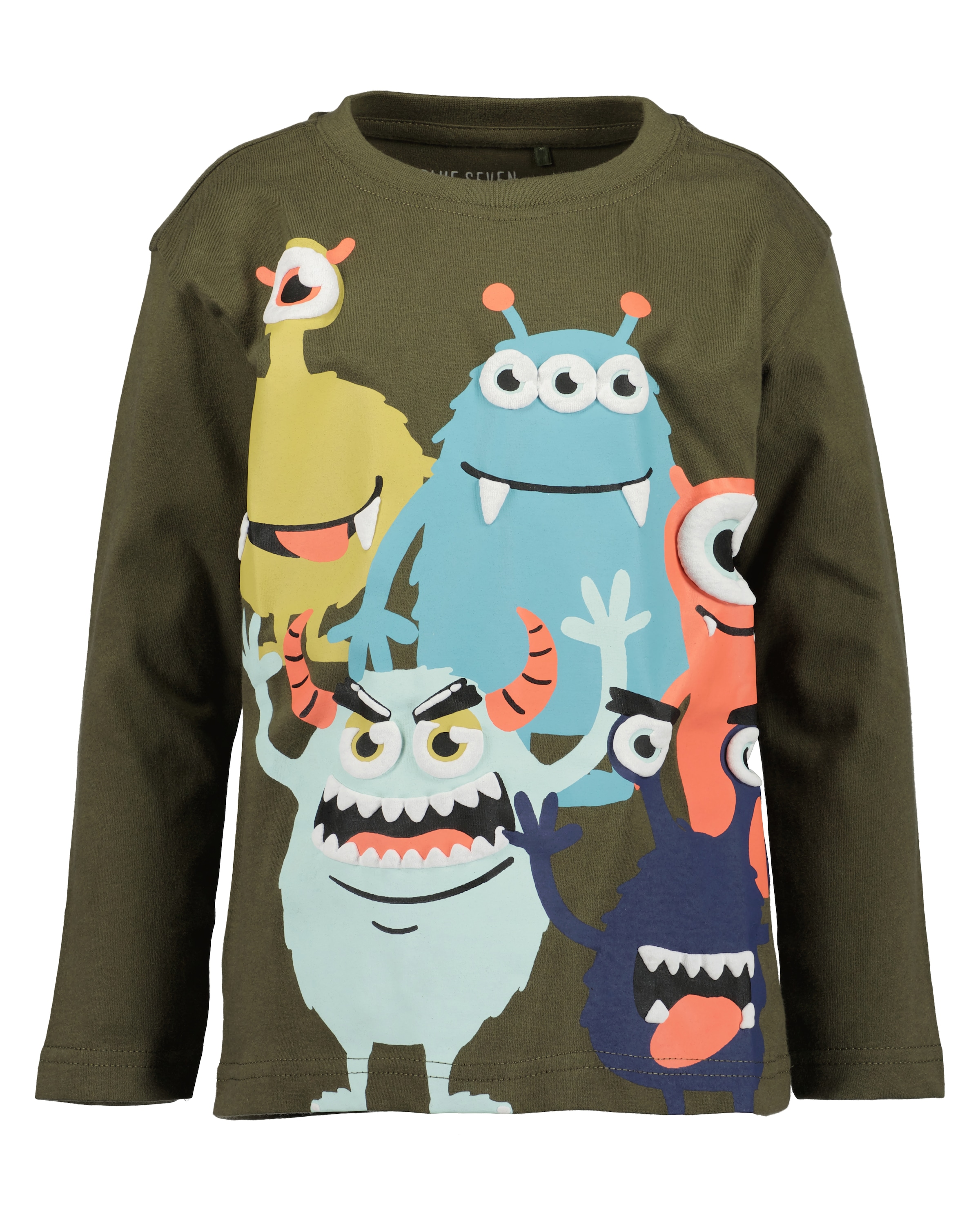 Blue Seven Langarmshirt Packung, 2 Stk. tlg. mit tollen Comic-Prints