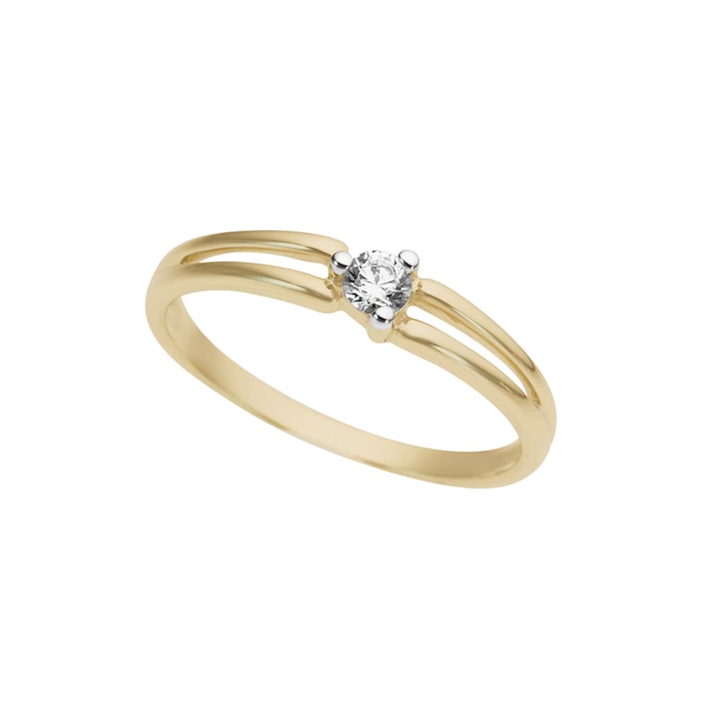 Firetti Goldring »Schmuck Geschenk Gold 333 Vorsteckring, Verlobungsring«