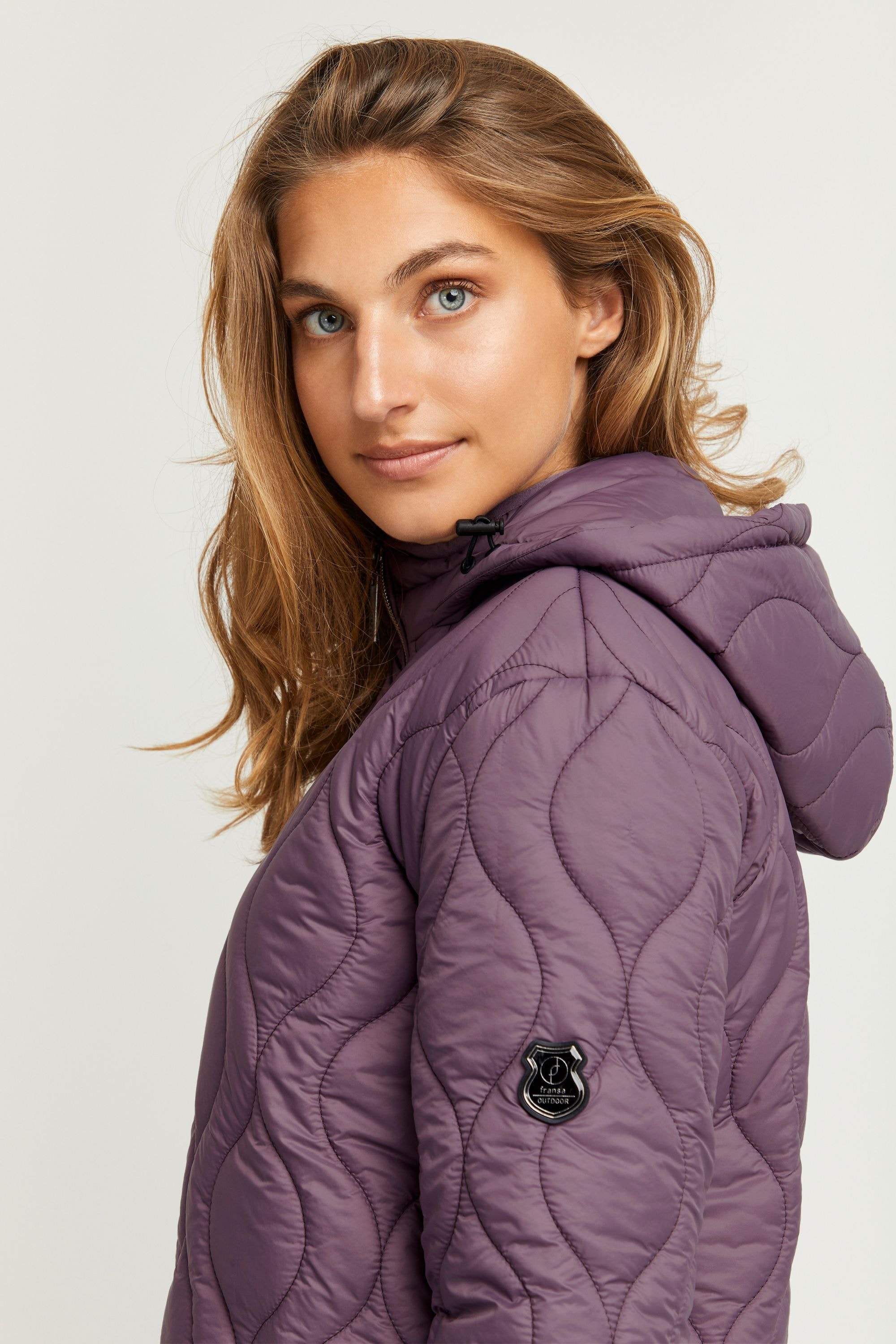 fransa Steppjacke »Steppjacke FRPadma«, mit Kapuze