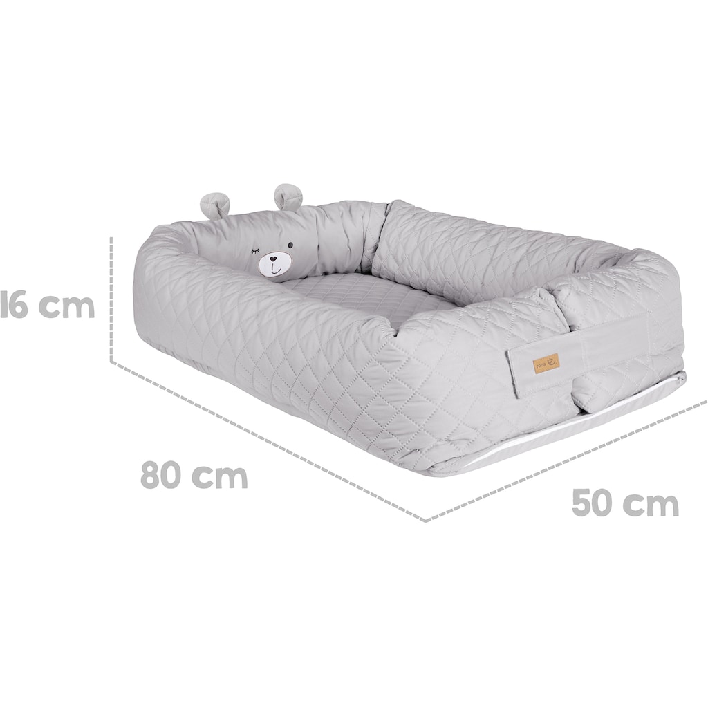 roba® Kuschelnest »Babylounge, roba style, Sammy, grau«