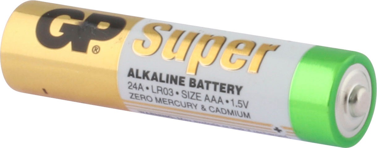 GP Batteries Batterie »20er Pack Super Alkaline AAA«, 1,5 V, (Set, 20 St.)