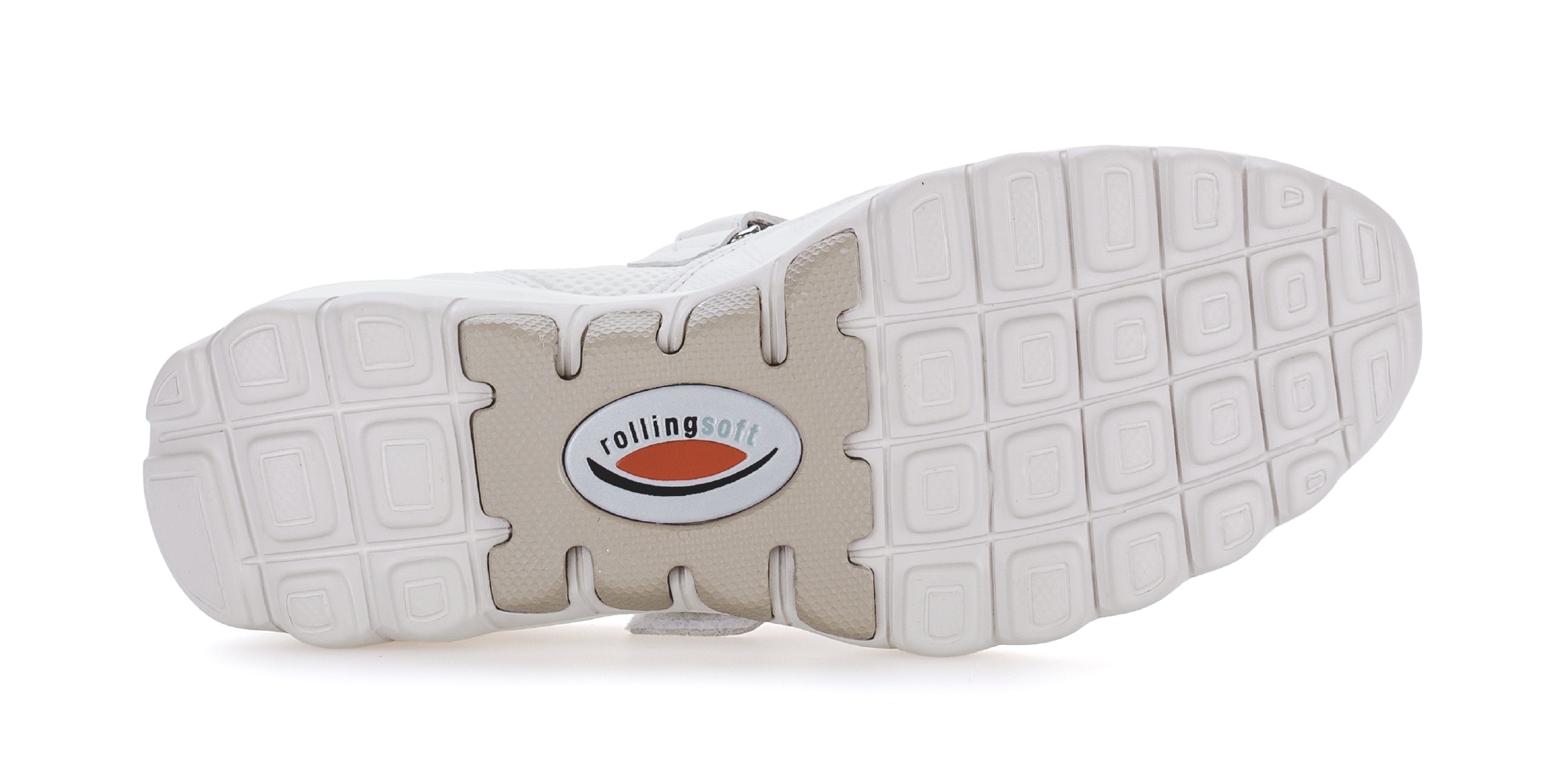 rollingsoft Riemchenballerina  , Klettschuh, Freizeitschuh, Komfortschuh mit Lochmuster