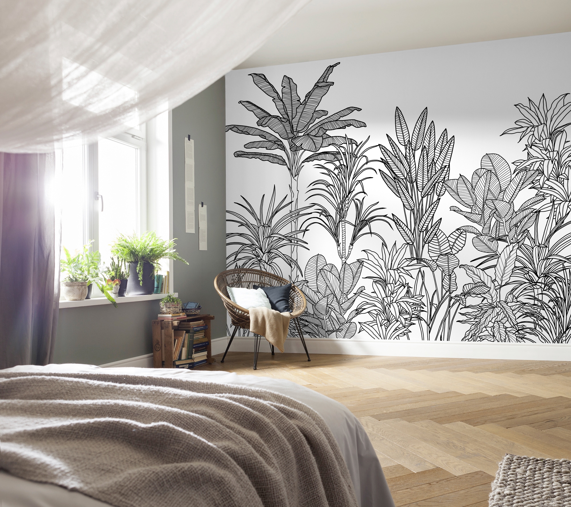 Komar Vliestapete »Digitaldruck Vlies -  Savanna - Größe 350 x 250 cm« bedruckt glatt Wohnzimmer, Schlafzimmer