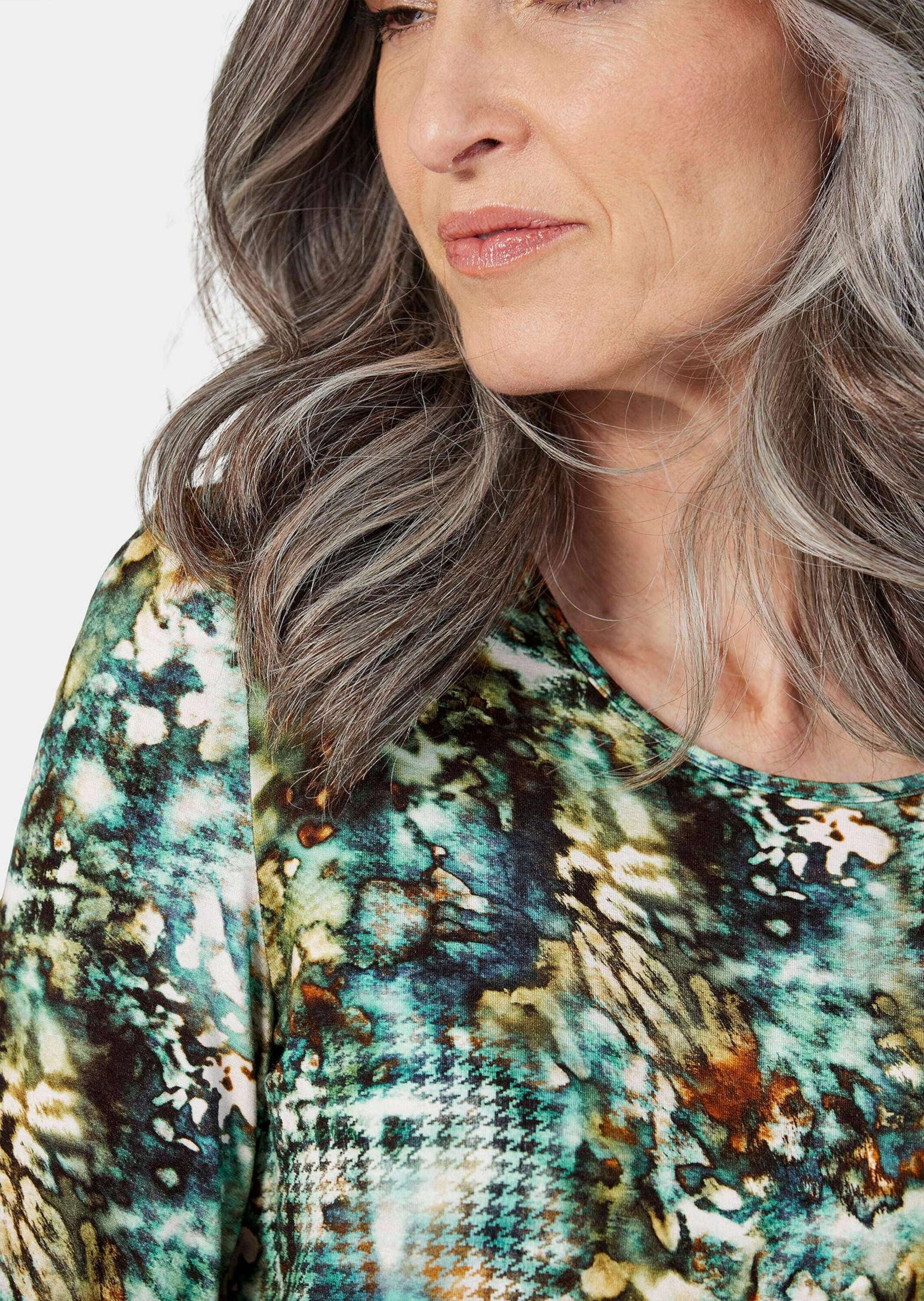 GOLDNER Print-Shirt »Langarmshirt Langarmshirt mit Druck«