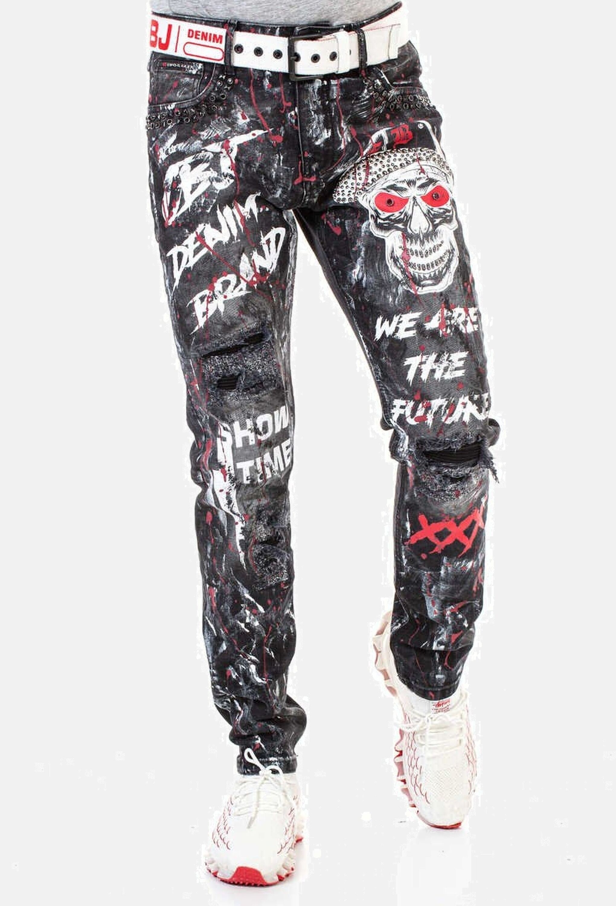 Cipo & Baxx 5-Pocket-Jeans »Cipo & Baxx Jeans« im lässigen Streetstyle, CD700