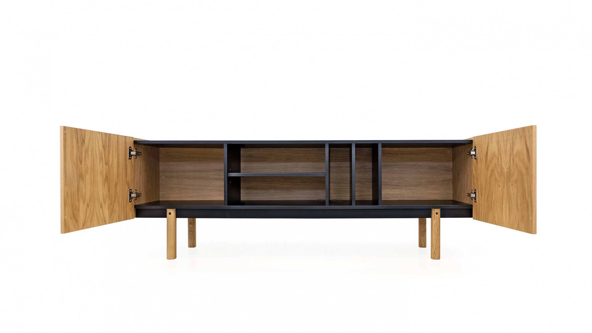 cm Sideboard mit UNIVERSAL Eichenholzfurnier, online Woodman Fräsungen, dekorative »Porto«, 175 Breite bei