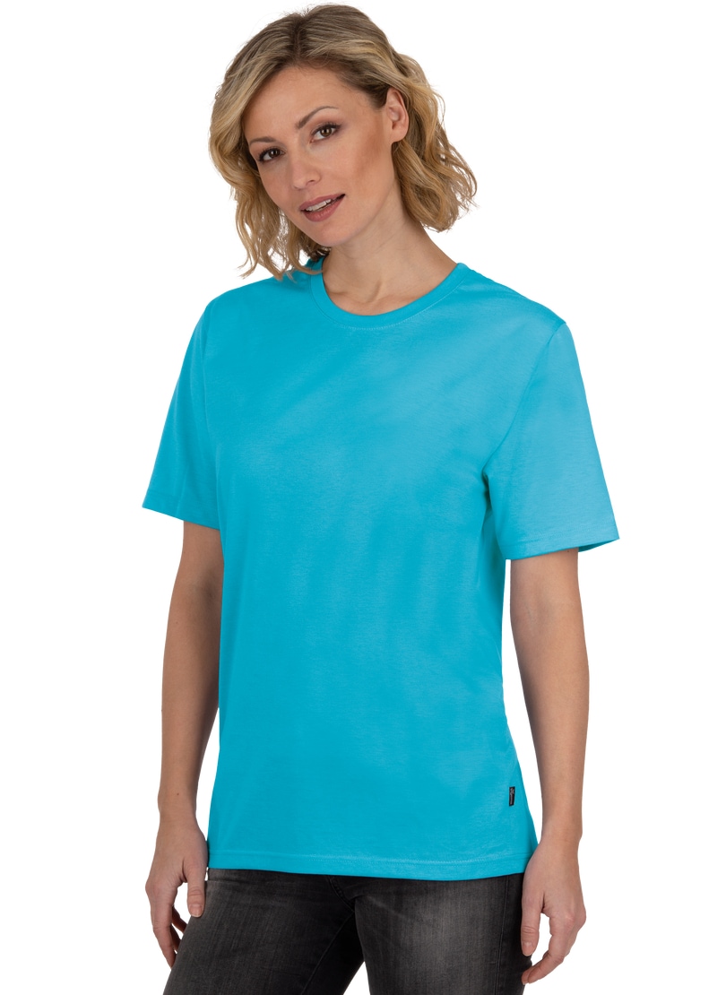 Trigema T-Shirt »TRIGEMA T-Shirt bei 100% aus Baumwolle« ♕