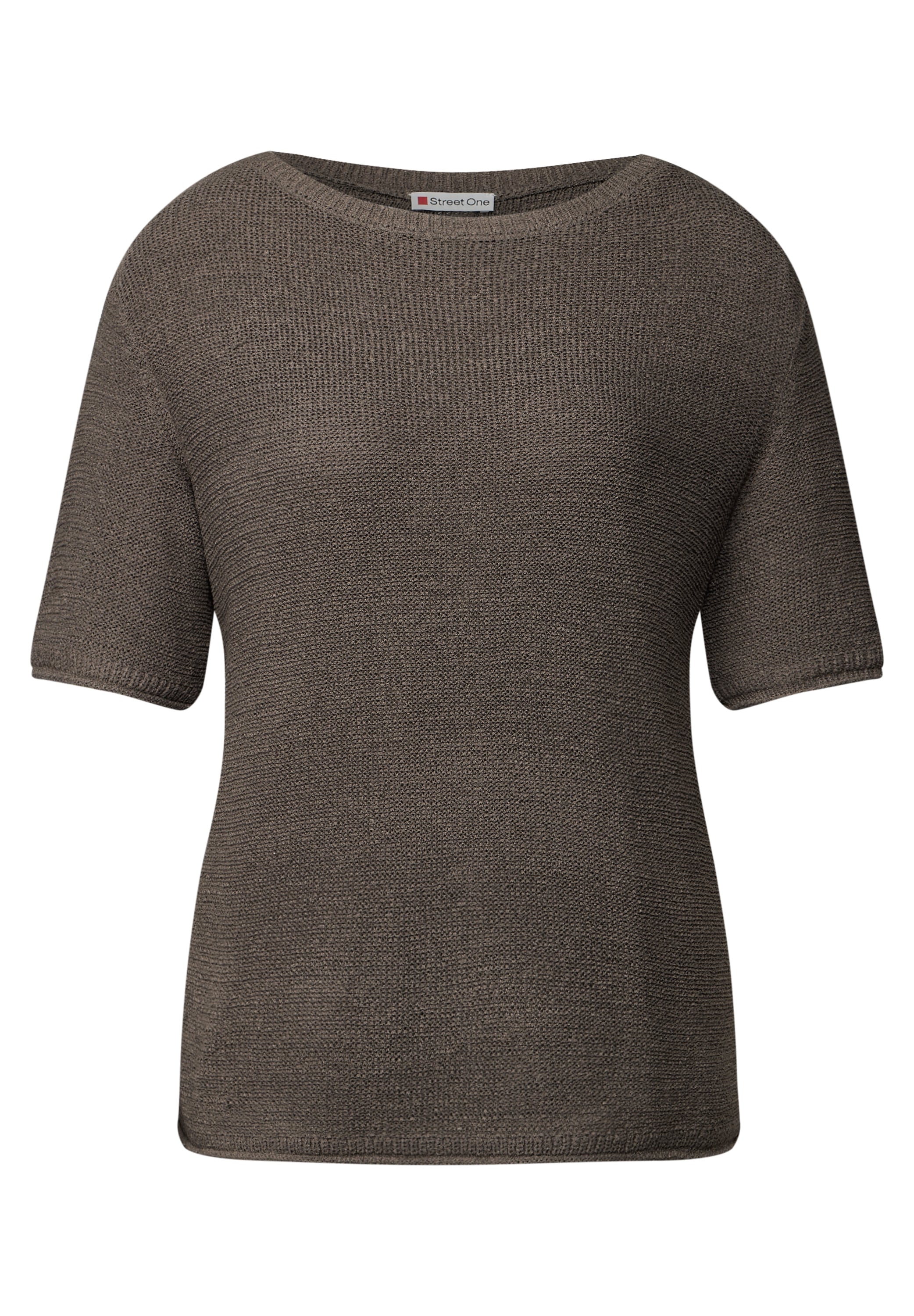 STREET ONE Strickpullover, mit seitlichen Schlitzen