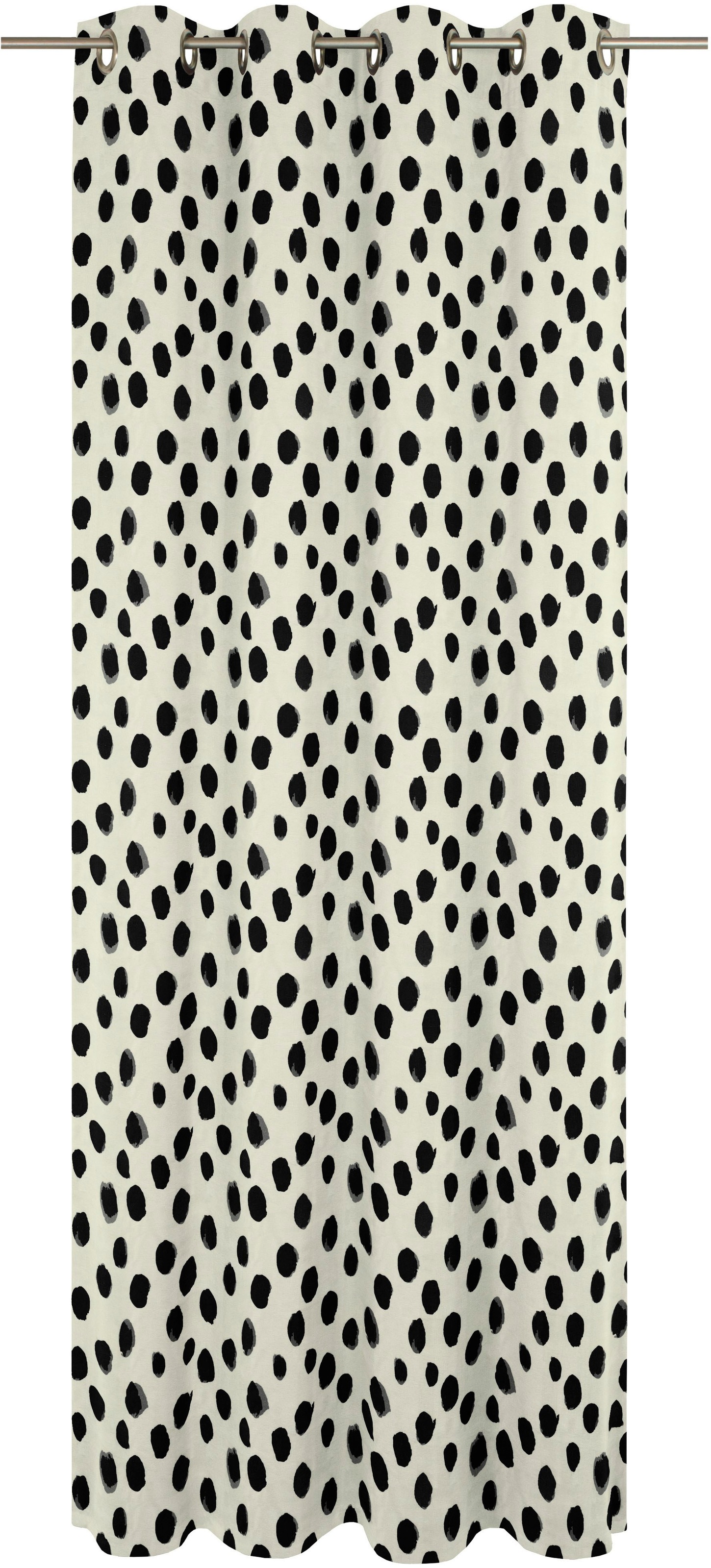Adam Vorhang »Dots« Ösen 1 Stk. tlg. aus Leinen und Bio-Baumwolle