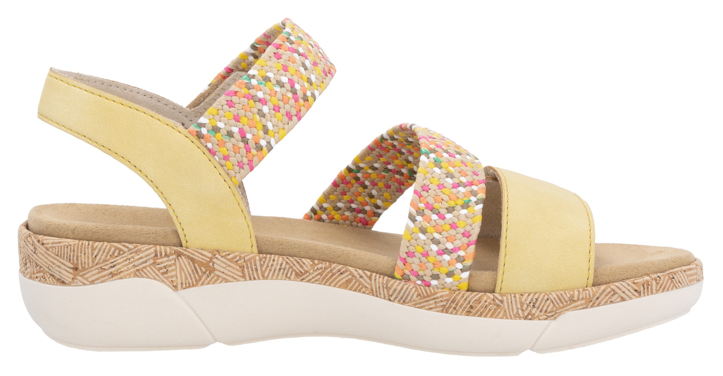 Remonte Keilsandalette, Riemchensandale, Bequemschuh, Sommerschuh mit Soft-Fußbett
