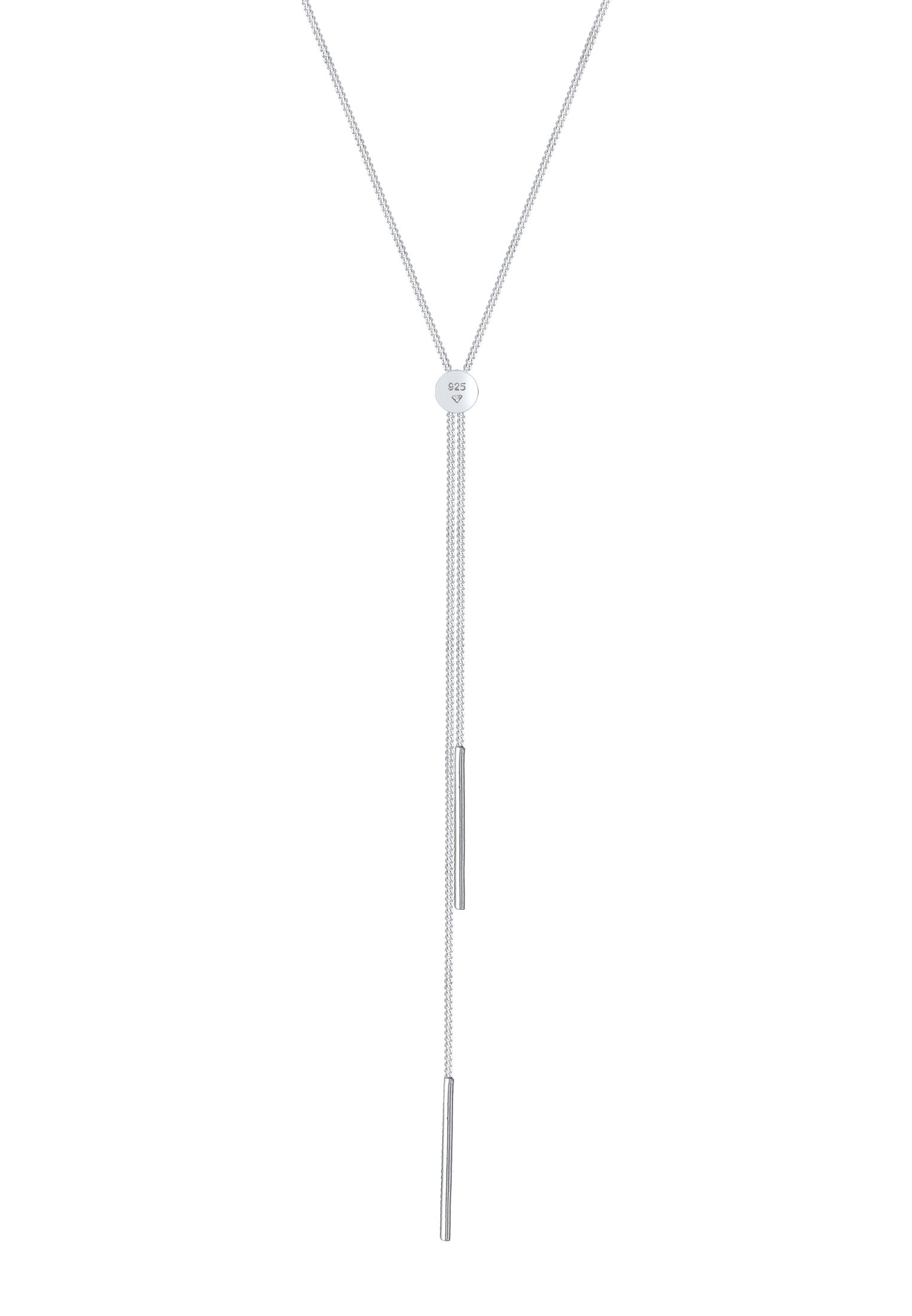 Elli Y-Kette »Halskette Y-Kette Stab Minimal 925 Silber«