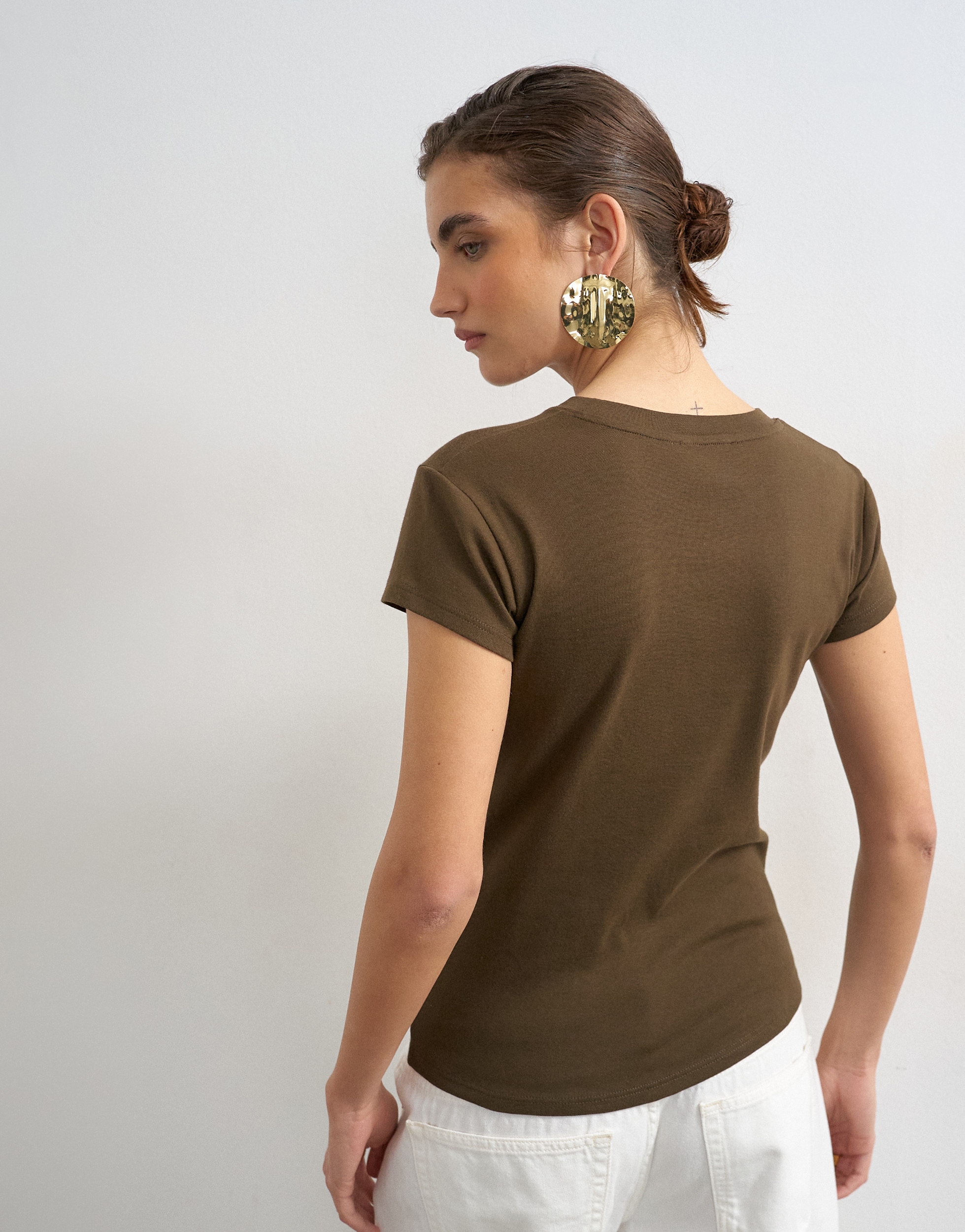 TOPSHOP Rundhalsshirt »TSEVERYDAY SS TOP JRS NOOS« Baumwolle, regular fit