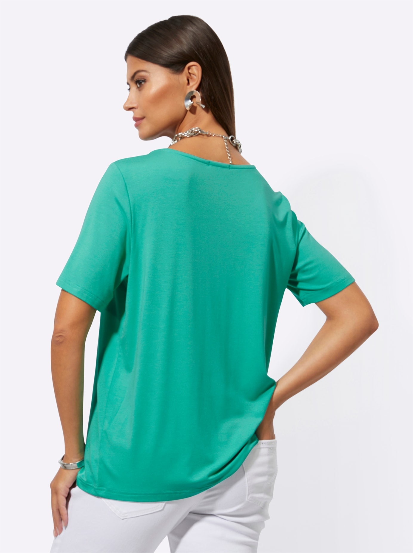 creation L Kurzarmshirt »Shirt«, (1 tlg.)