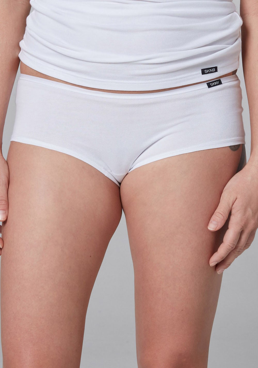Skiny Panty »Advantage Cotton«, (2er Pack), Hüfthoch geschnittener Slip