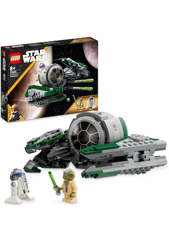 Konstruktionsspielsteine »Yoda's Jedi Starfighter (75360), LEGO® Star Wars™«, (253 St.)