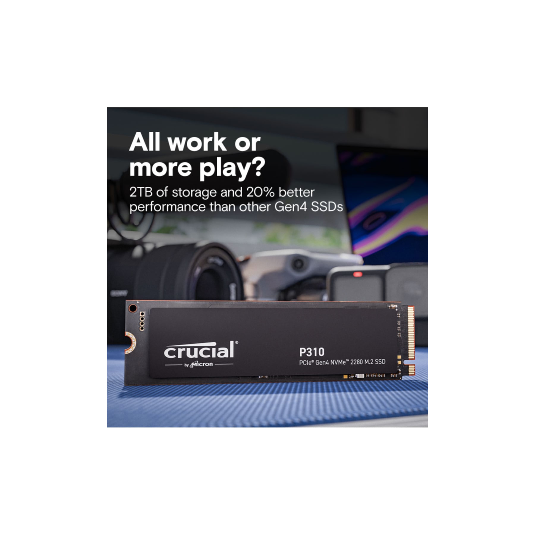 Crucial interne SSD »P310«