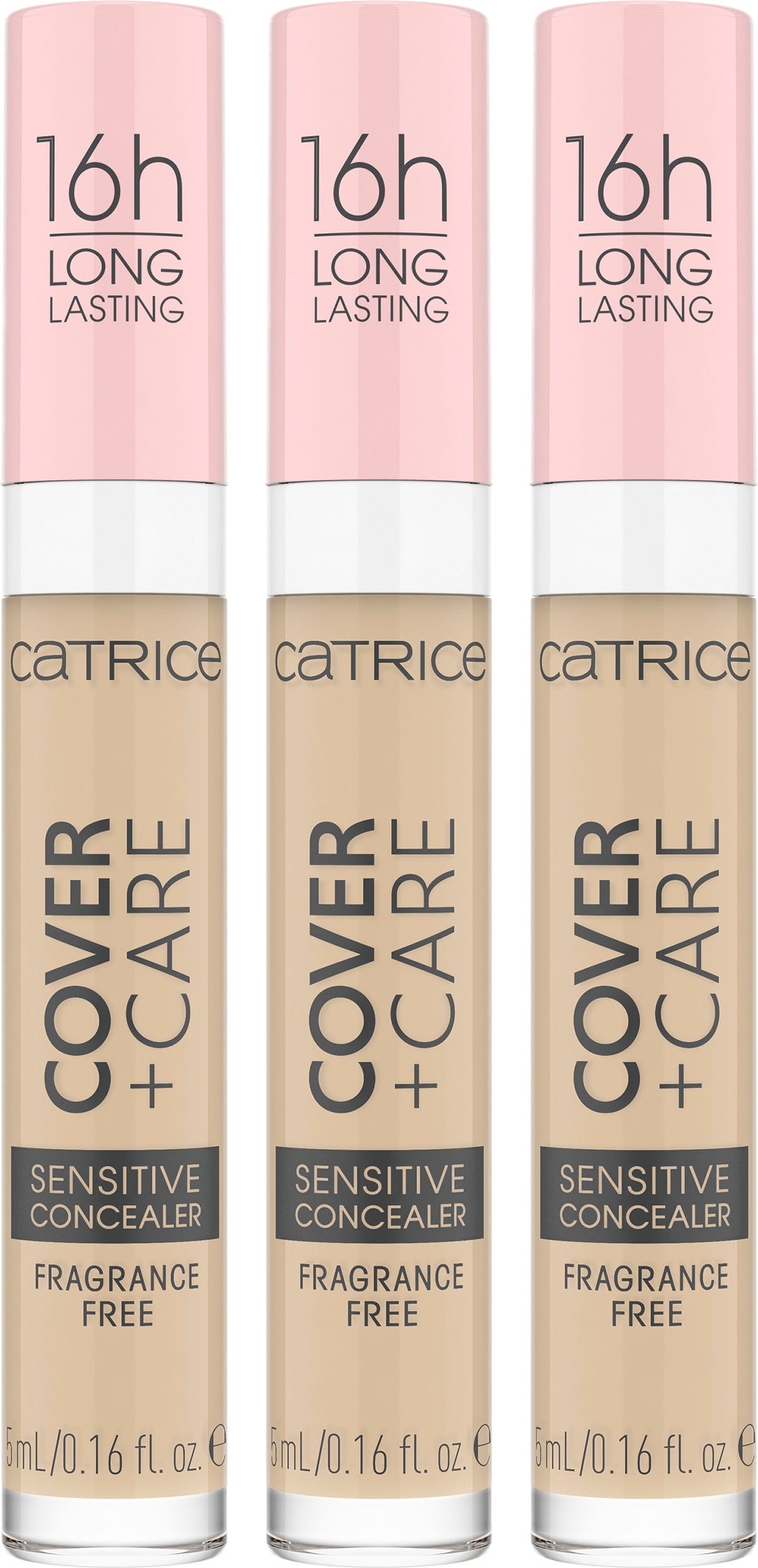 Catrice Concealer »Catrice Cover + Care Sensitive Concealer«, (Set, 3 tlg.), mit mattem Finsih