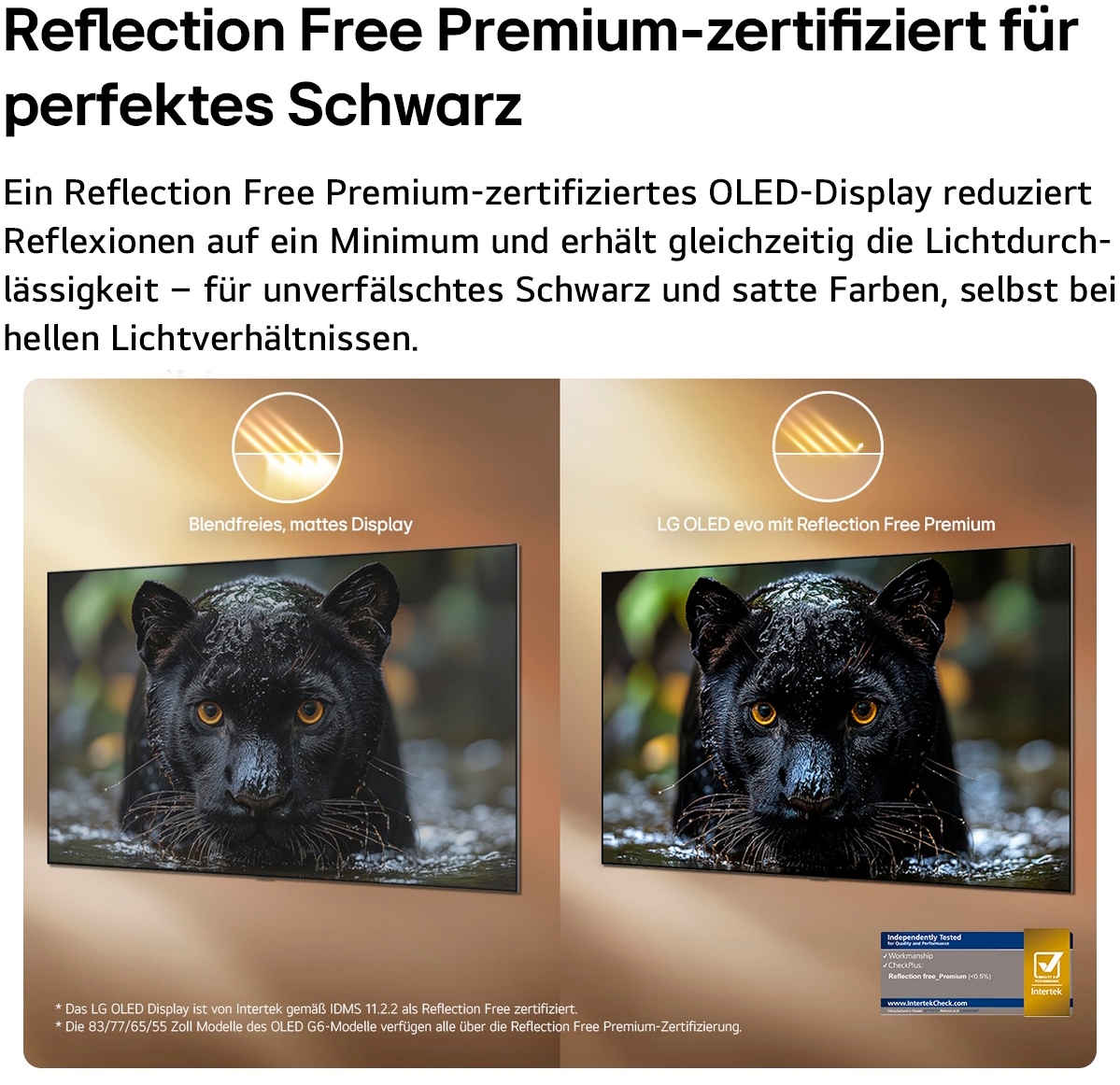 LG OLED-Fernseher »OLED55G67LW« 139 cm/55 ″ Smart-TV