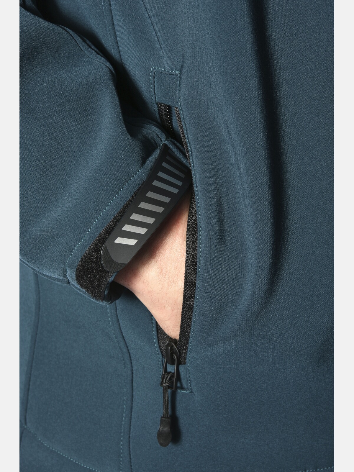 Jan Vanderstorm Softshelljacke »Softshelljacke MENNE«, (1 St.), mit abnehmbarer Kapuze