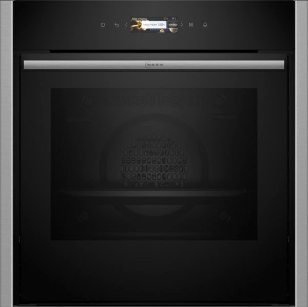 NEFF Pyrolyse Backofen N 70 »B54CR71N1«, mit Teleskopauszug nachrüstbar, voll versenkbare Ofentür dank Slide & Hide®, Pyrolyse, EasyClean