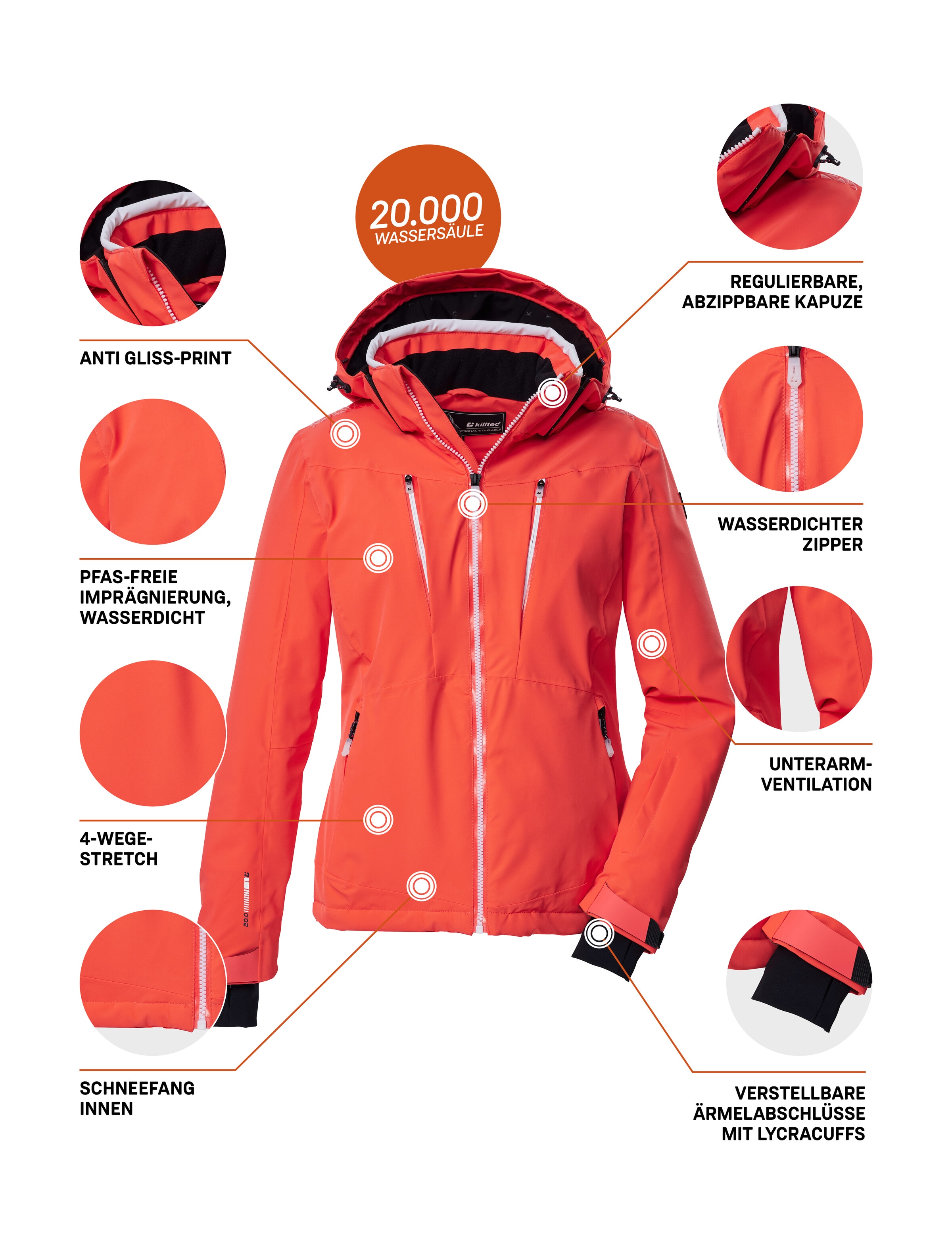 Killtec Skijacke »KSW 42 WMN SKI JCKT«