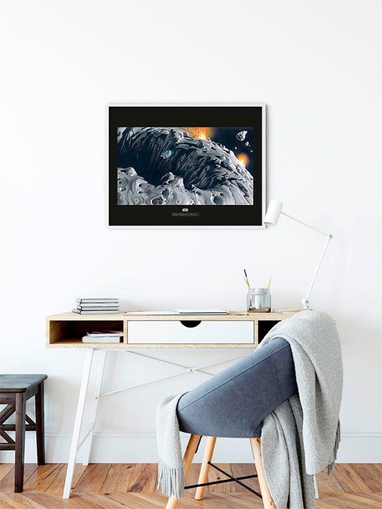 Komar Bild »Star Wars Classic RMQ Asteroid« Star Wars 1 Stk. tlg. Wandbild zur Dekoration im Kinderzimmer - ohne Rahmen
