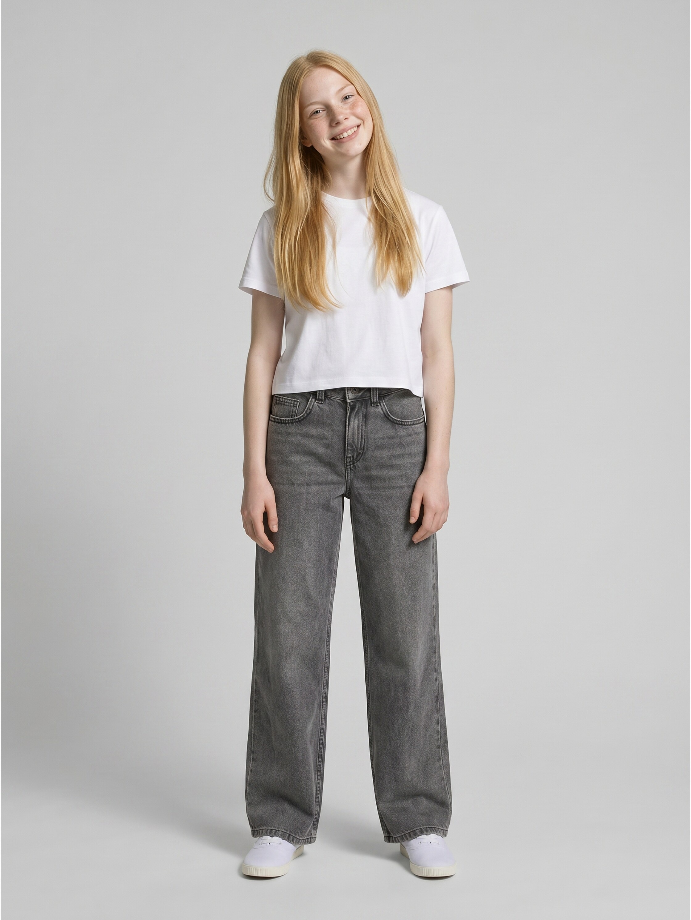 TOM TAILOR Weite Jeans im 5-Pocket-Style